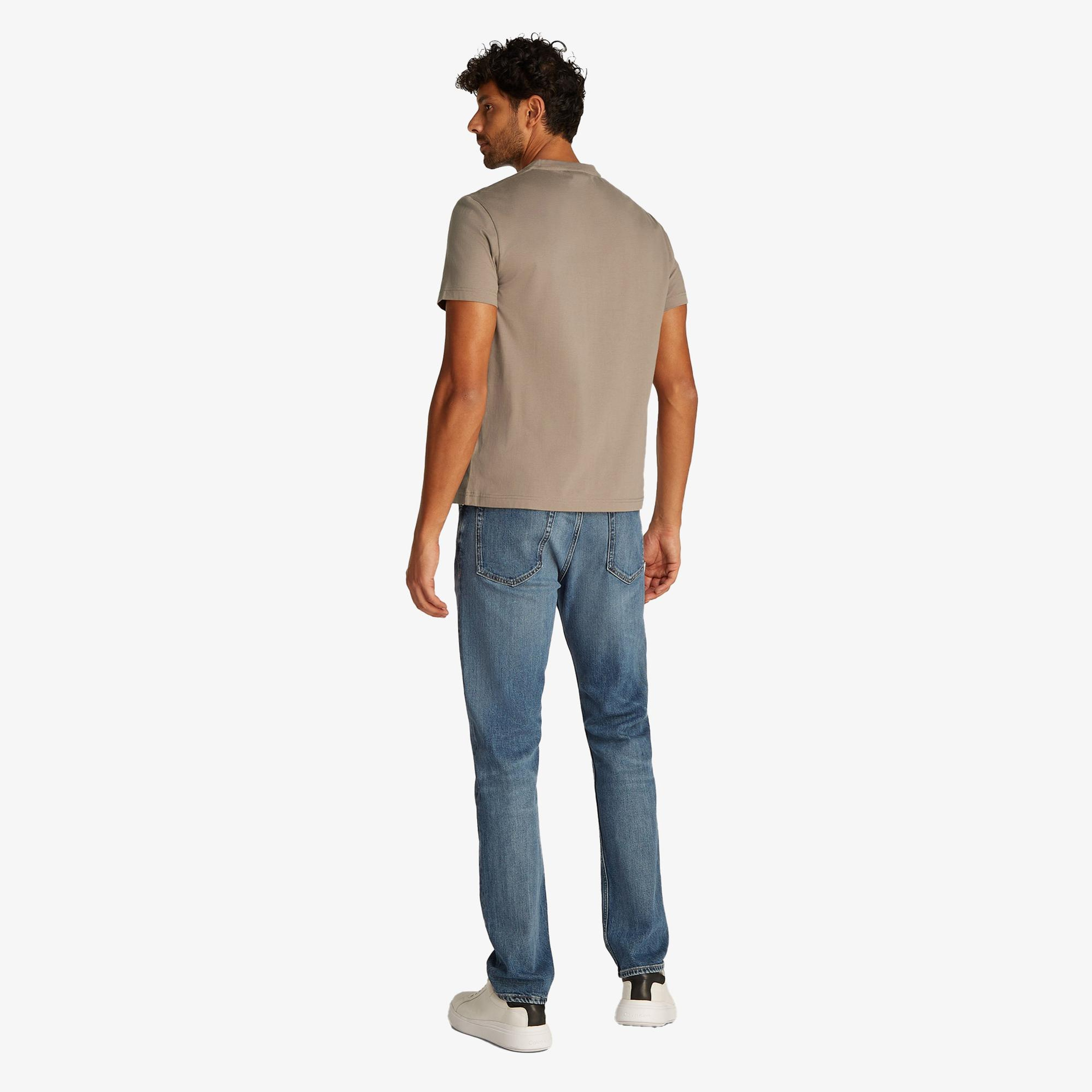 Calvin Klein Erkek Gri T-Shirt