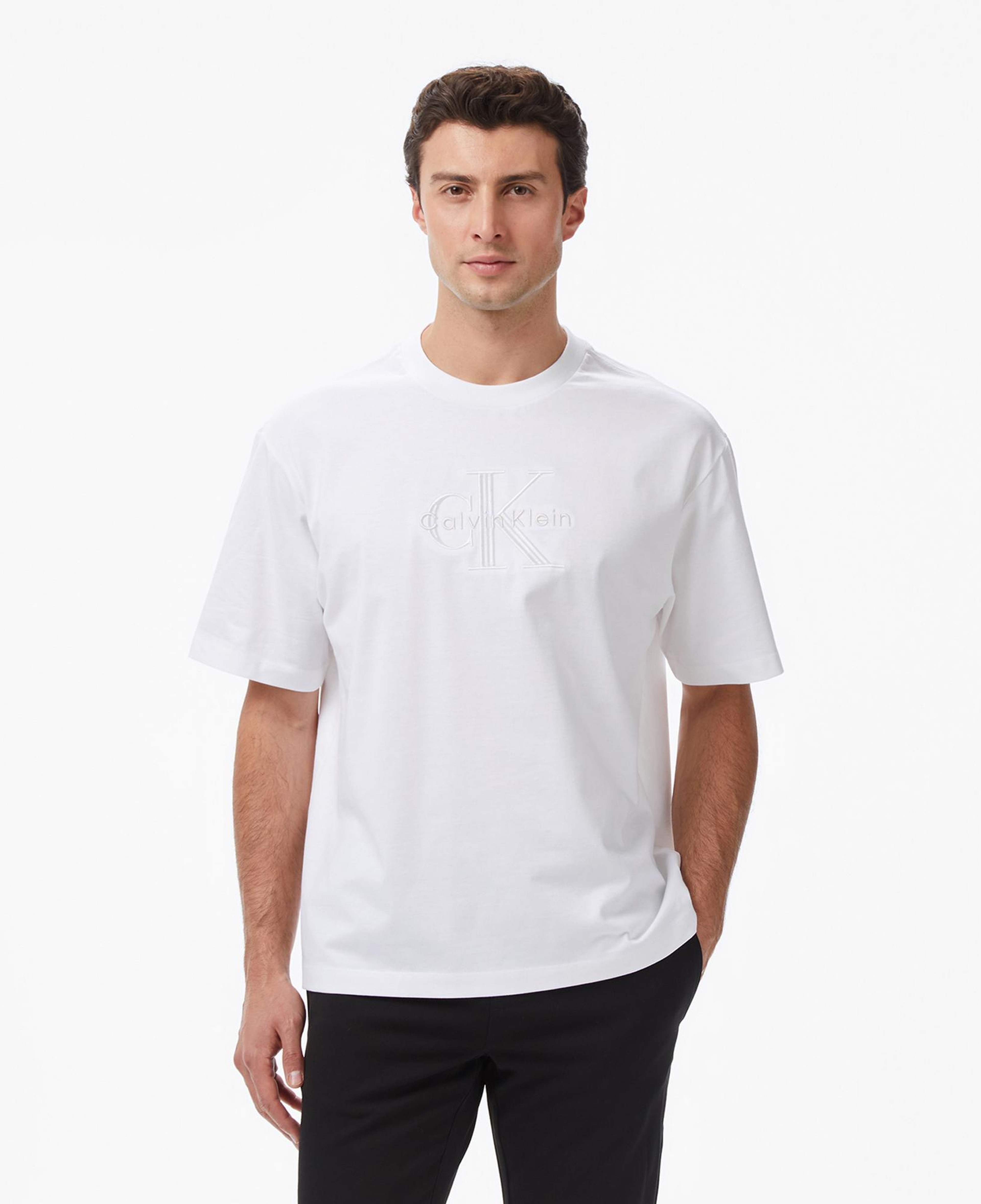 Calvin Klein Low Erkek Beyaz T-Shirt