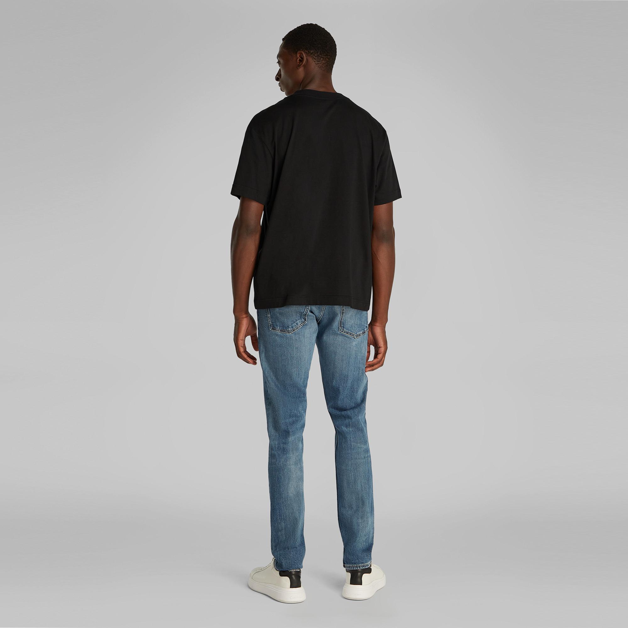 Calvin Klein Photo Monogram Erkek Siyah T-Shirt