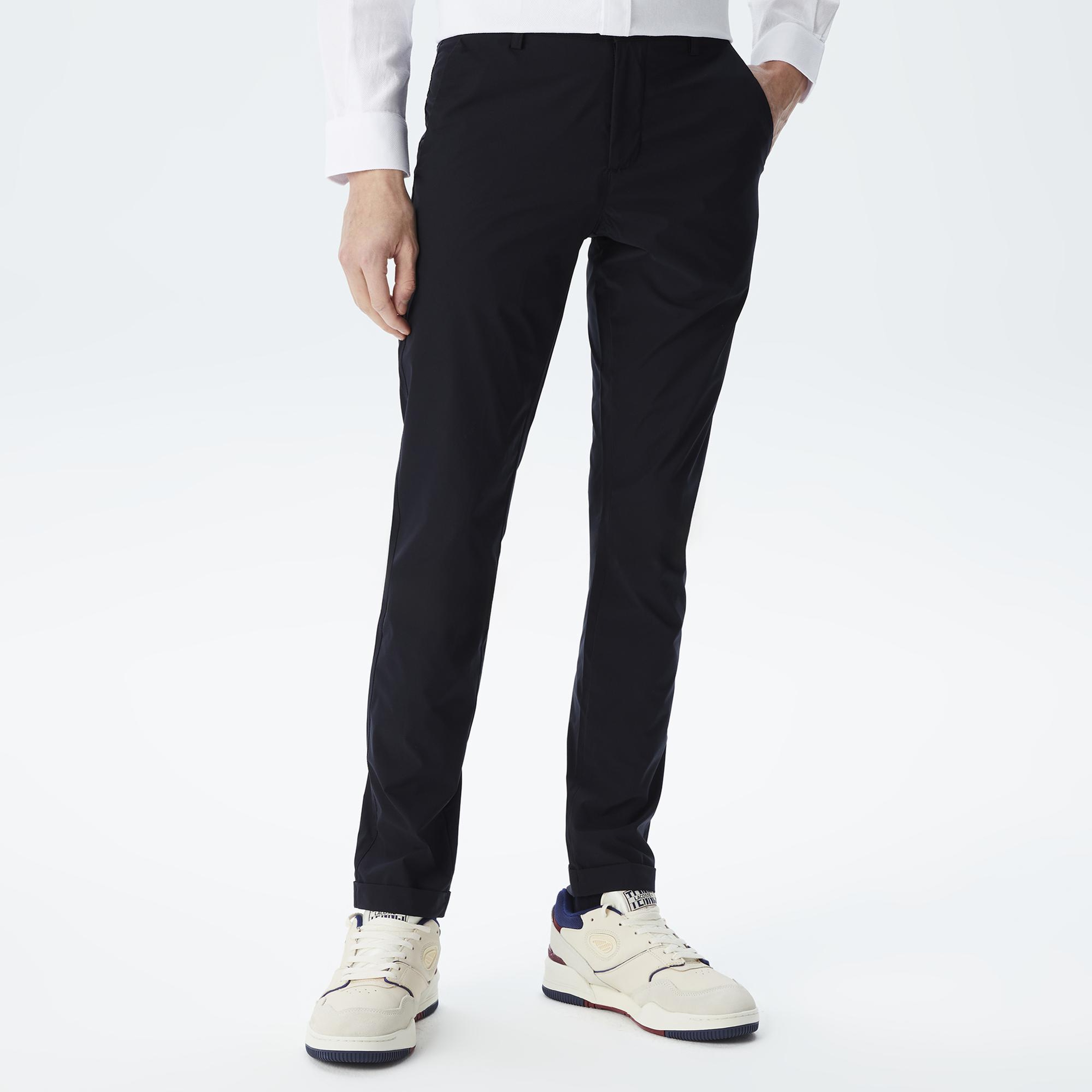 Lacoste Erkek Slim Fit Lacivert Pantolon