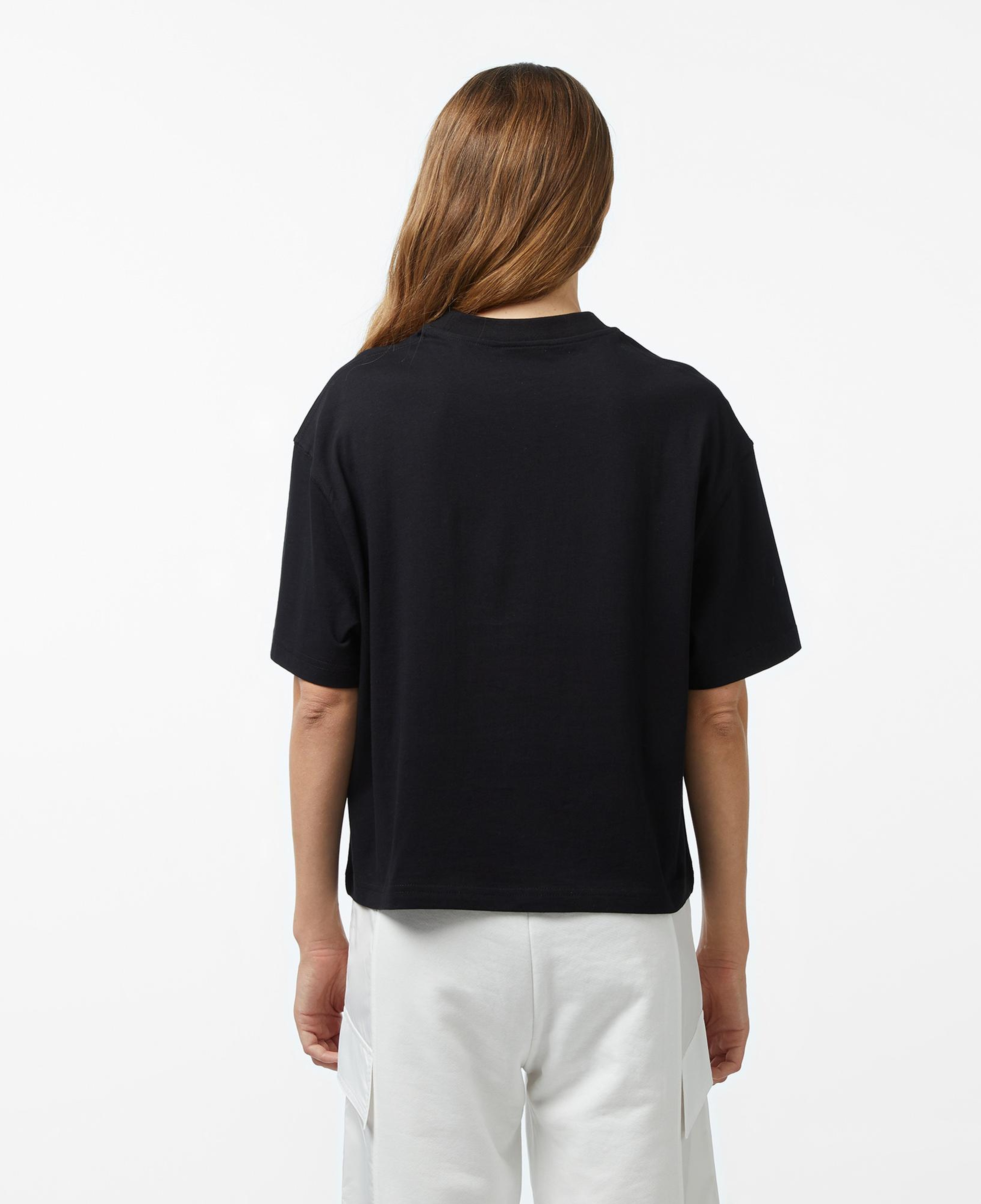 Forfun Sound City - Oversize Kadın Siyah T-Shirt