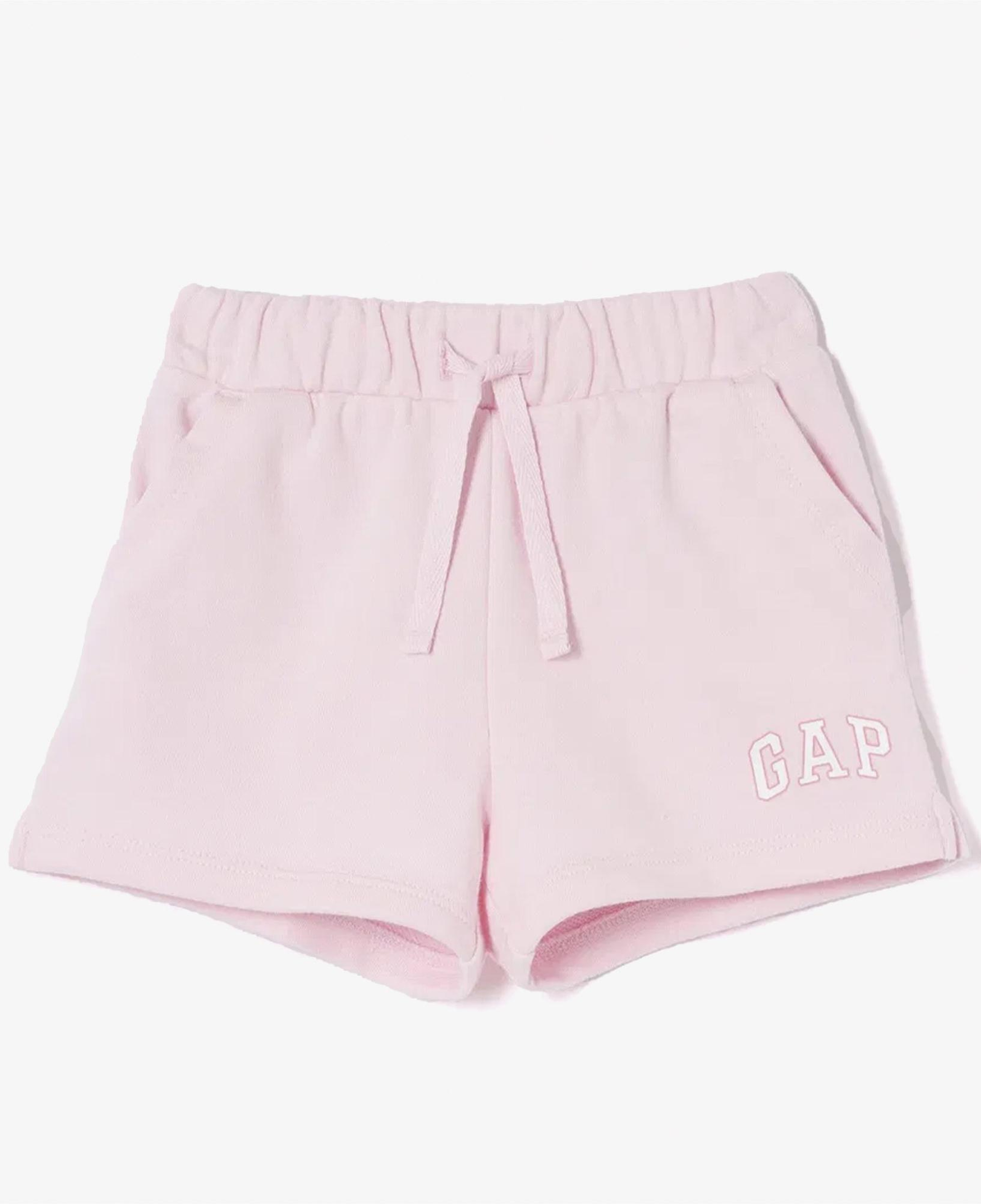 Gap Logo Pull On Çocuk Pembe Şort