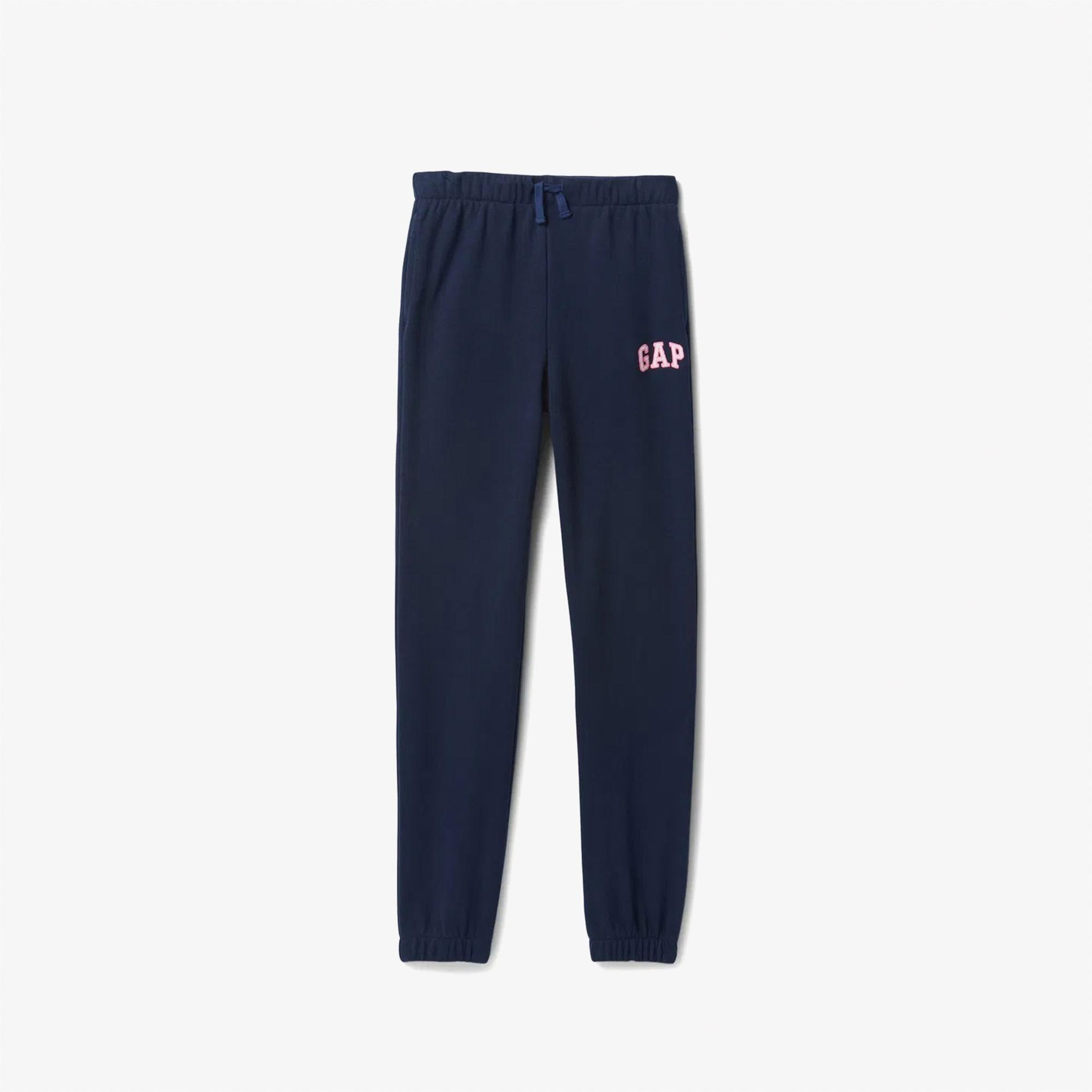 Gap Logo Relaxed Fit Çocuk Lacivert Eşofman Altı