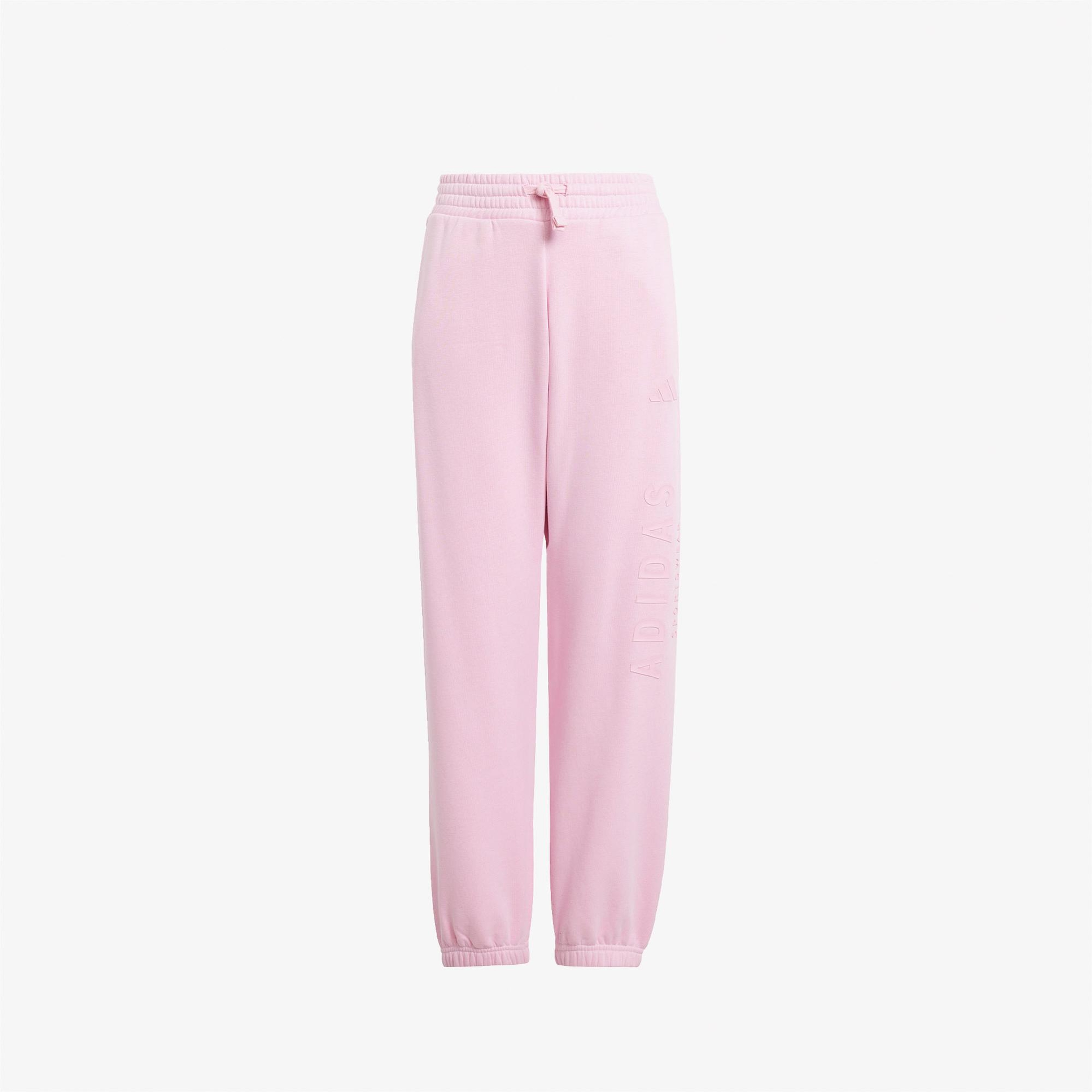 adidas All Season Gfx Çocuk Pembe Eşofman Altı