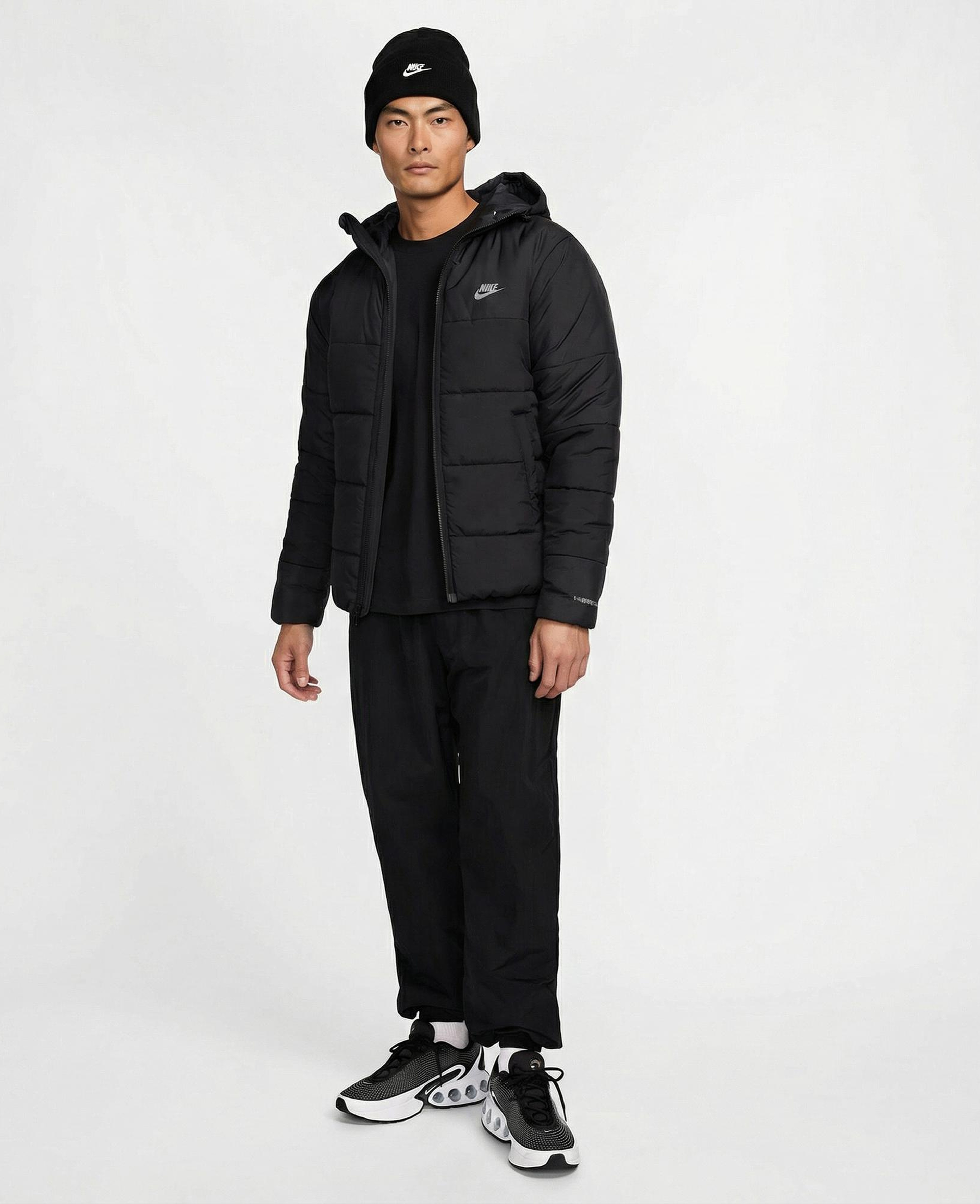 Nike Sportswear Erkek Siyah Mont