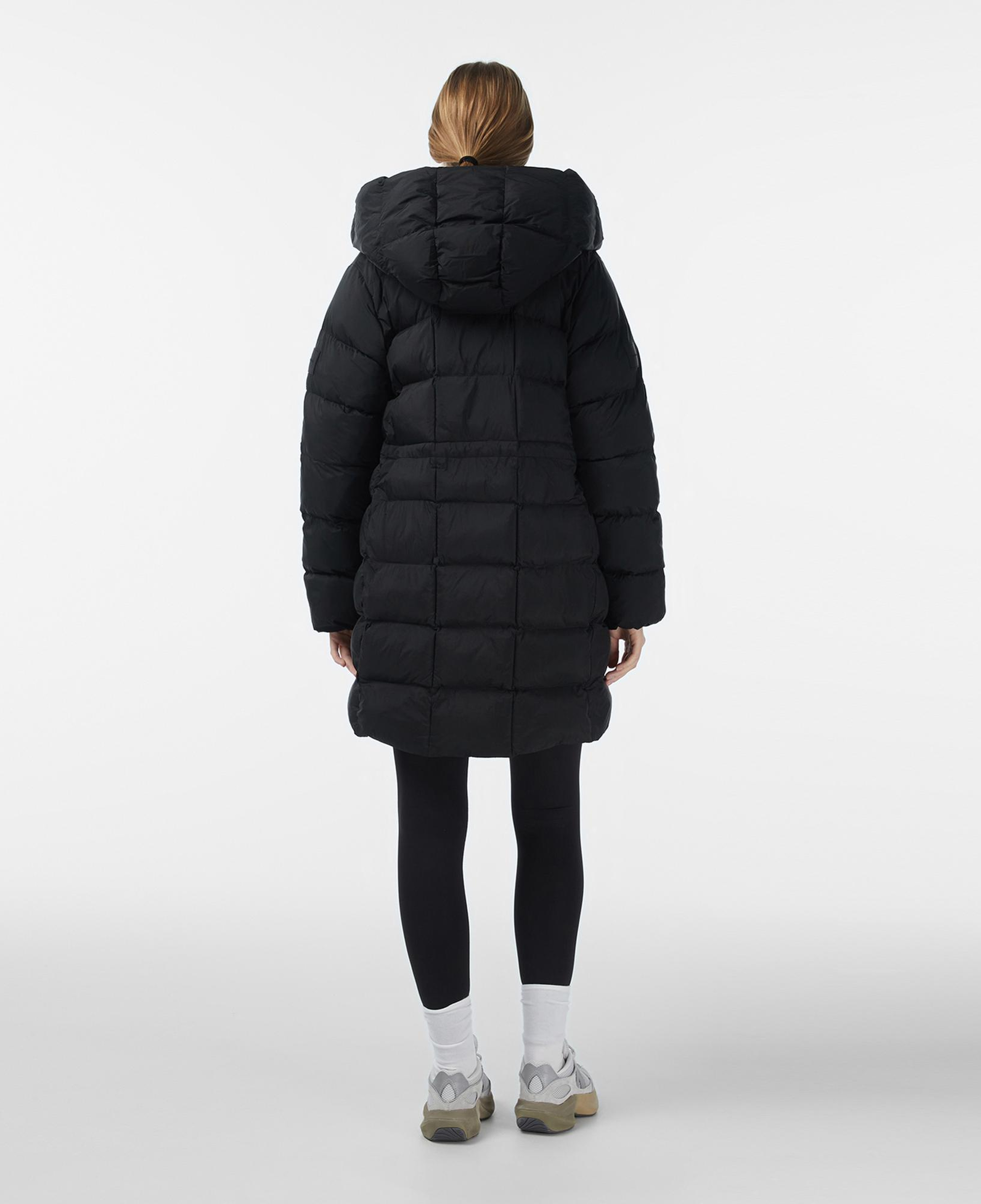 Calvin Klein Shine Wrap Puffer Kadın Siyah Mont