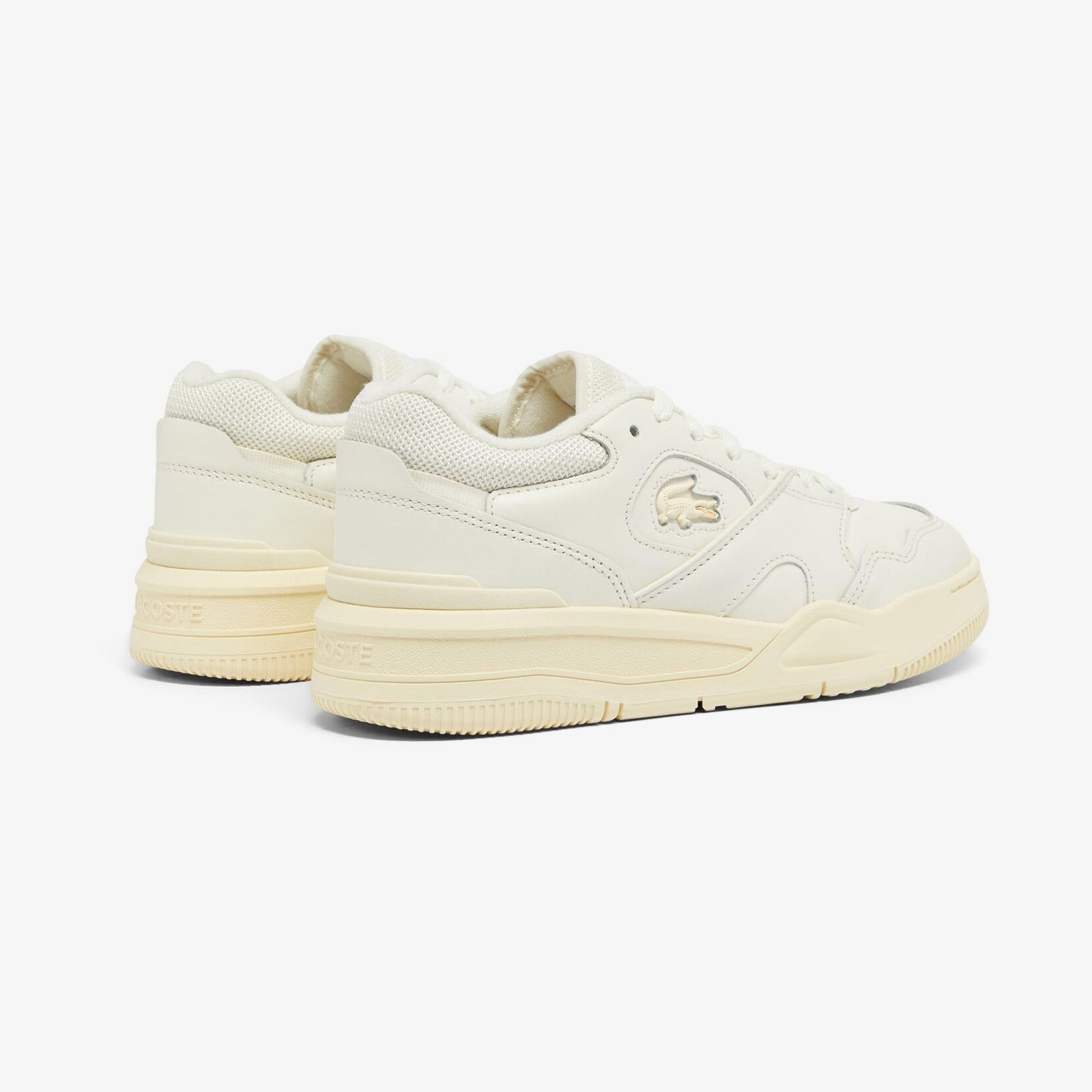Lacoste Lineshot Kadın Krem Sneaker