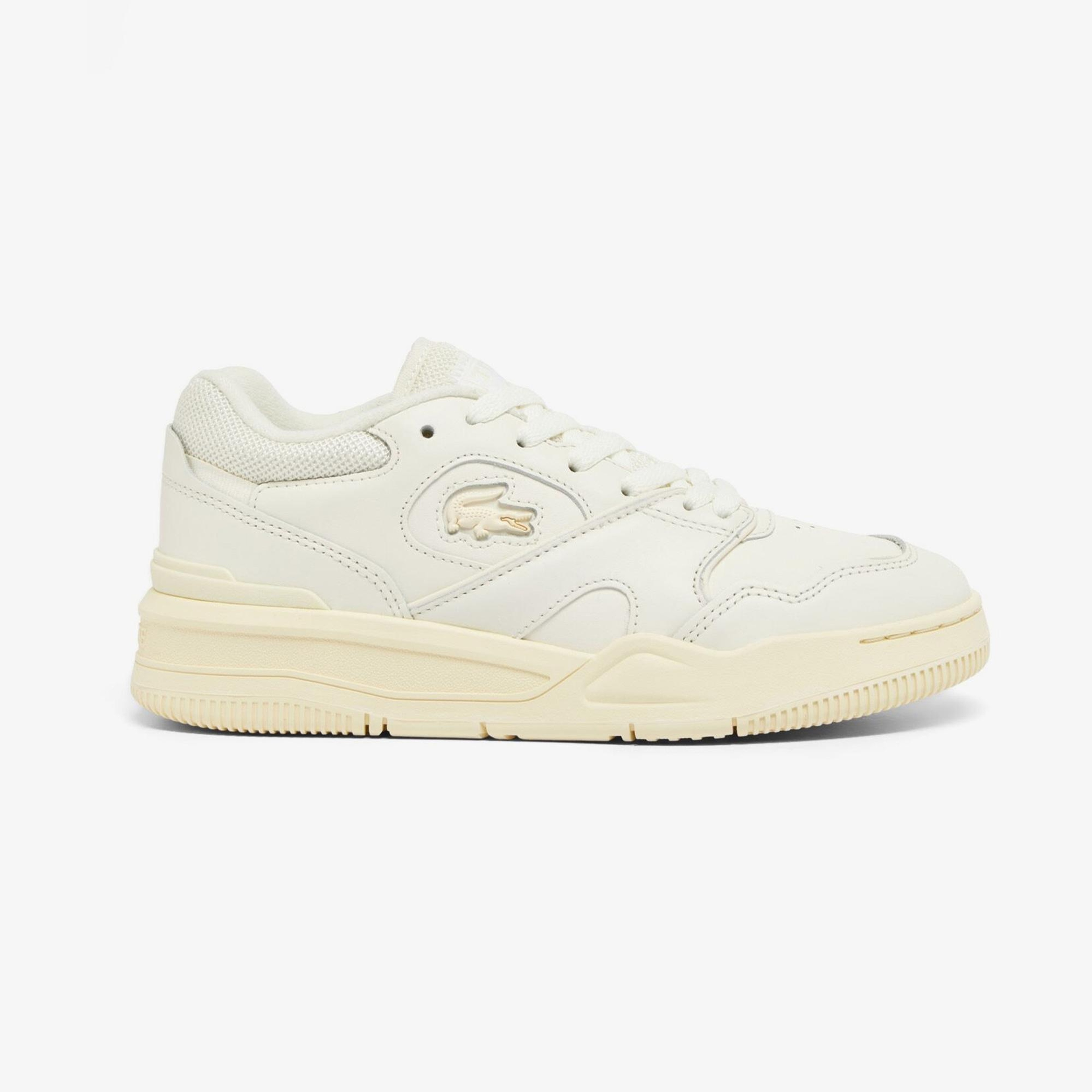 Lacoste Lineshot Kadın Krem Sneaker