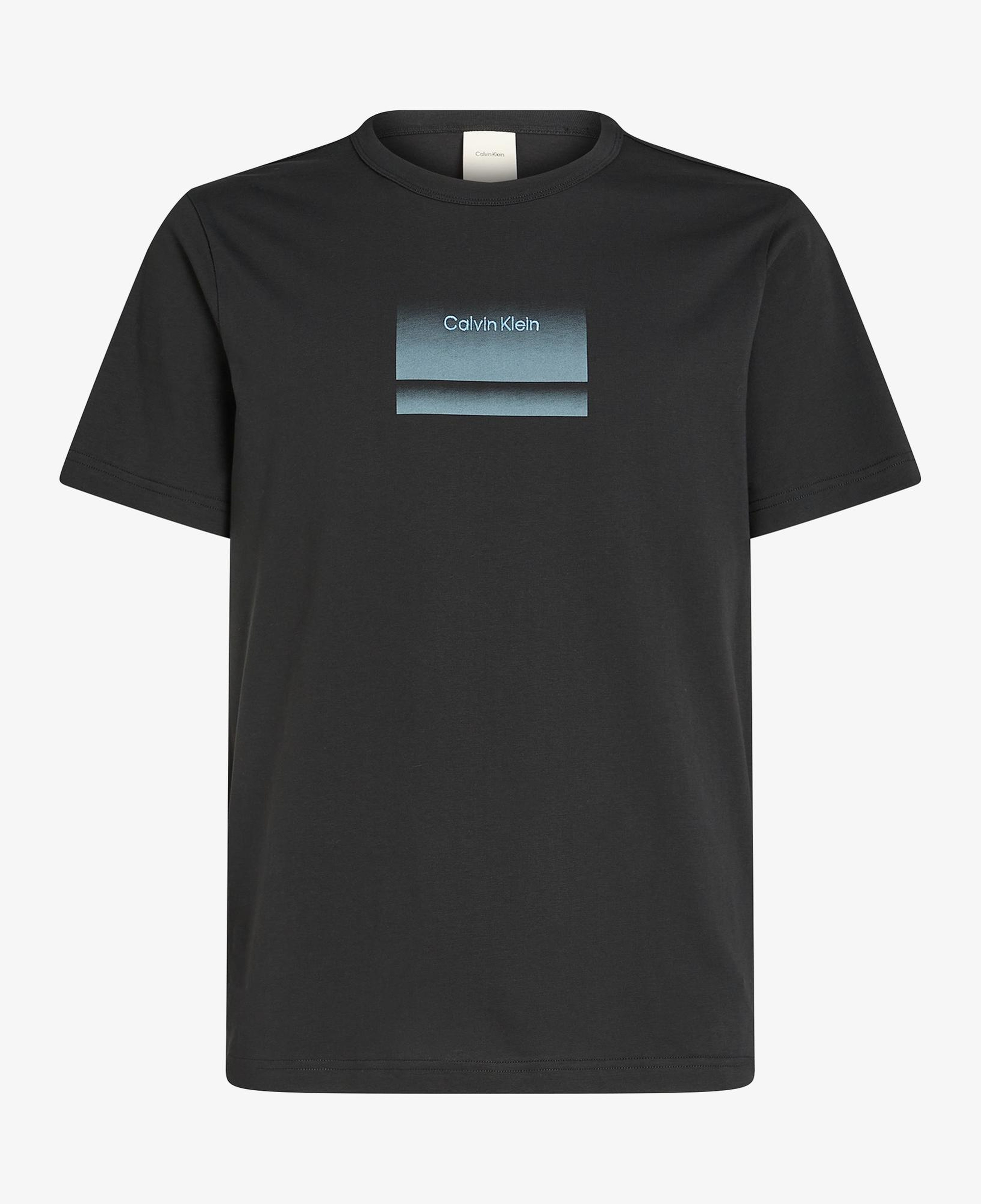Calvin Klein Gradient Logo Erkek Siyah T-Shirt