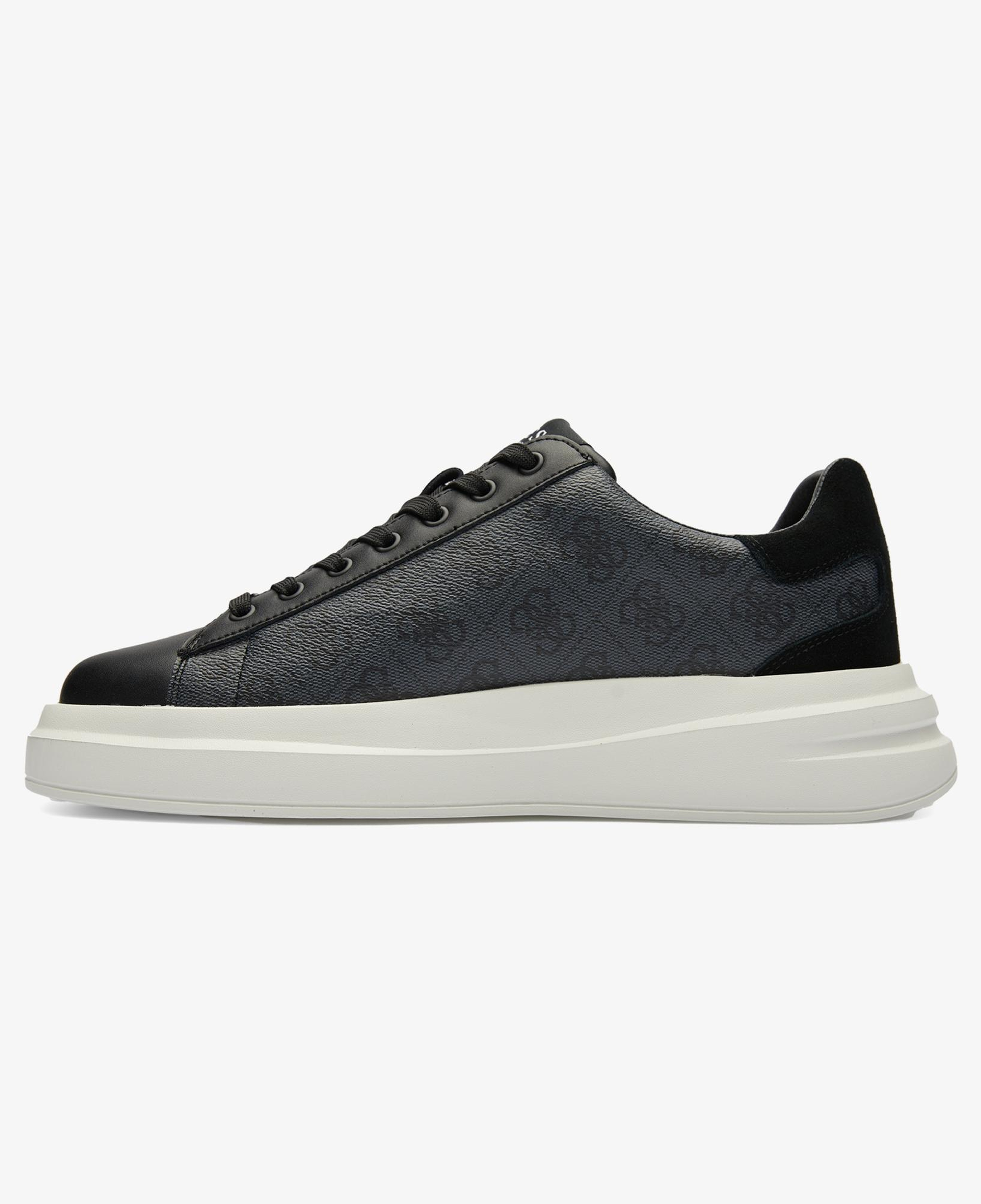 Guess Elba Carryover Logo Erkek Siyah Sneaker