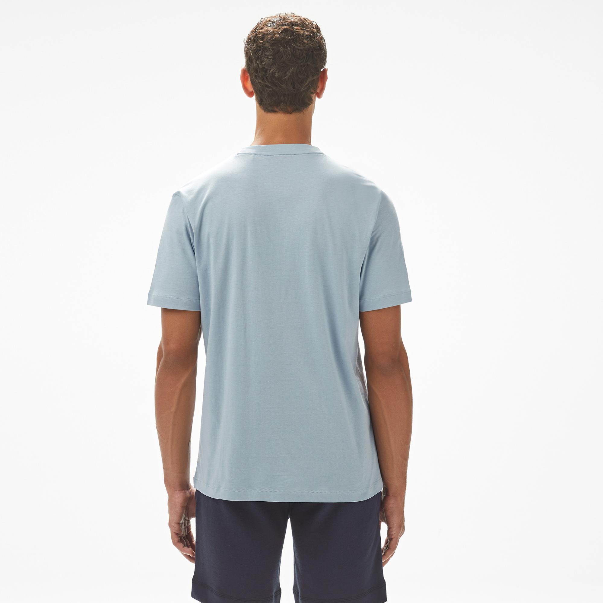 Hugo Dalendi Erkek Mavi T-Shirt