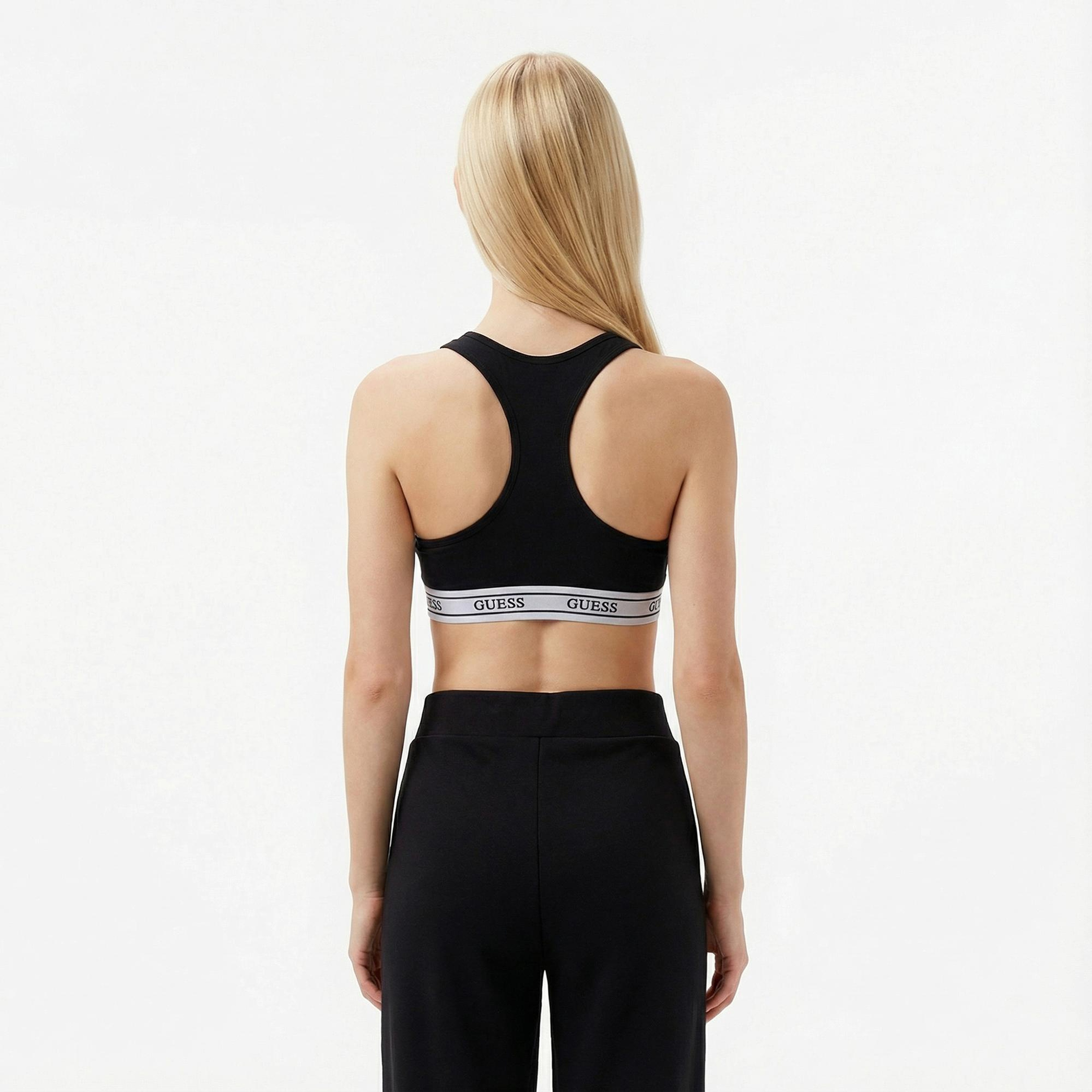 Guess New Aline Kadın Siyah Bra