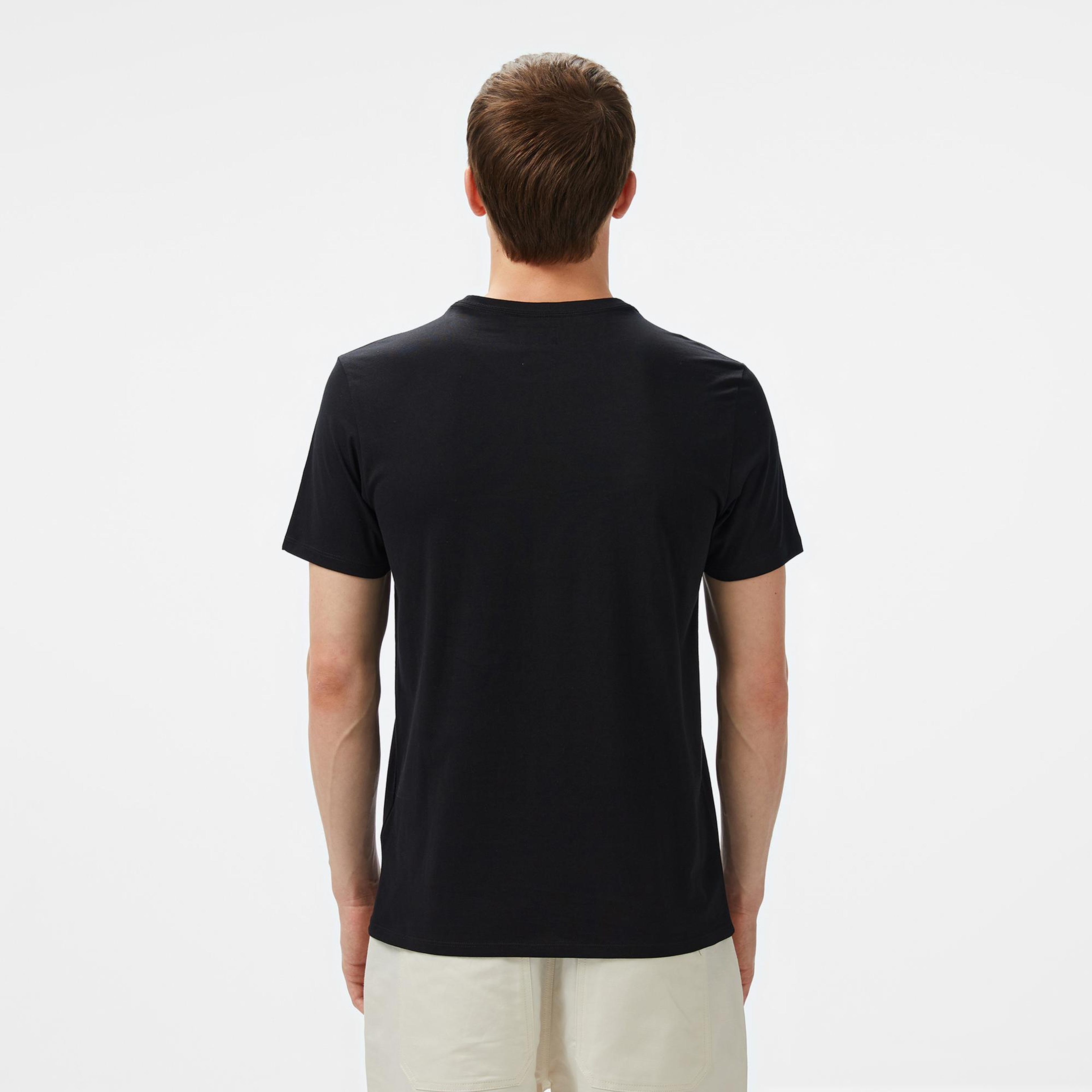 Guess Classic Erkek Siyah T-Shirt