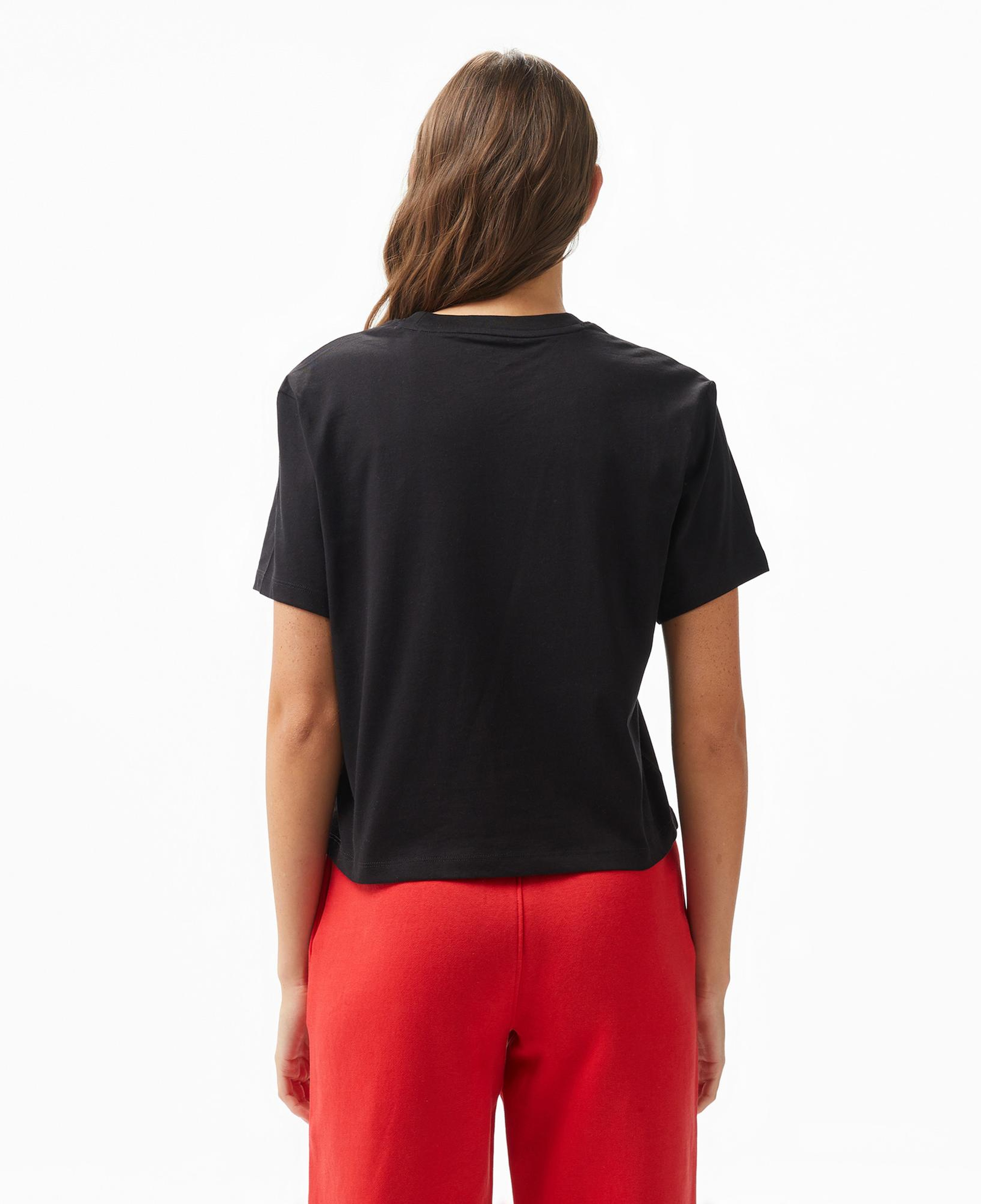 Guess Boxy Mini Kadın Siyah T-Shirt