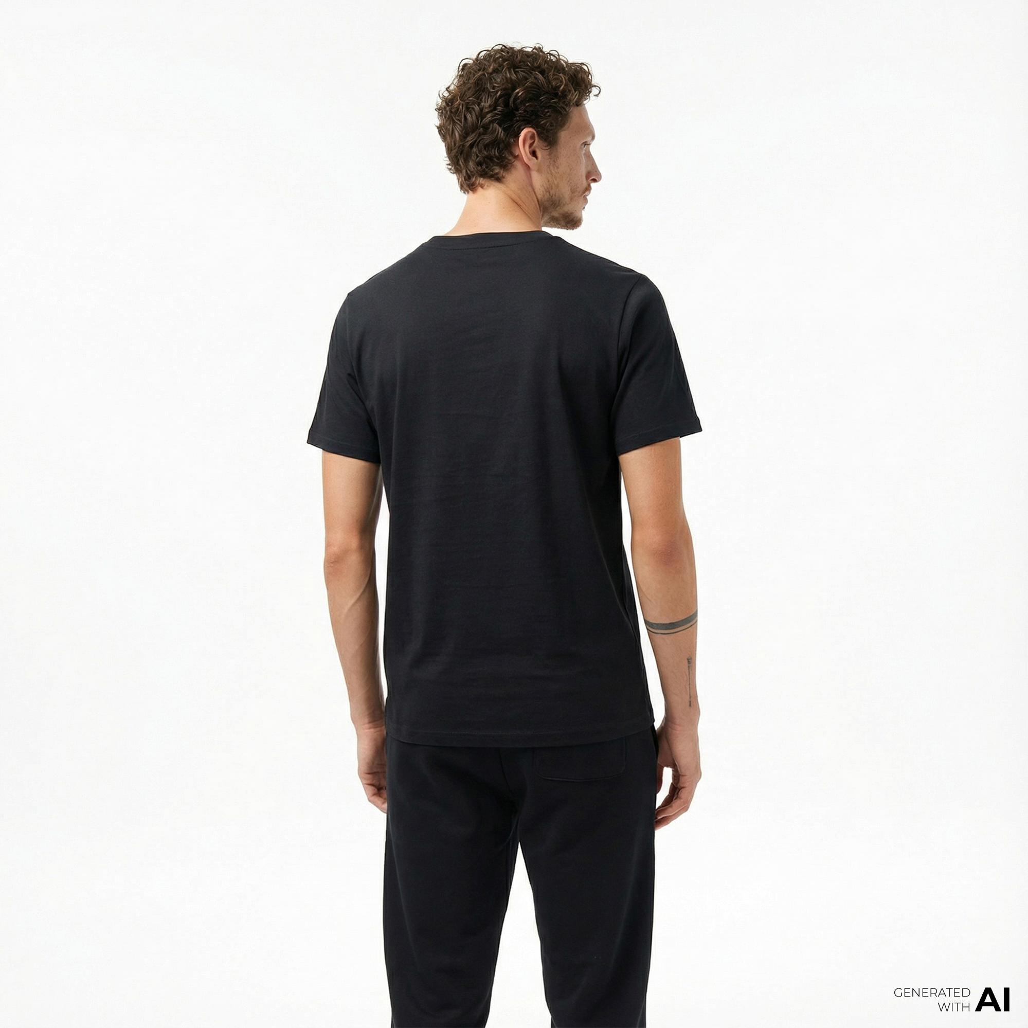 Converse Erkek Siyah T-Shirt