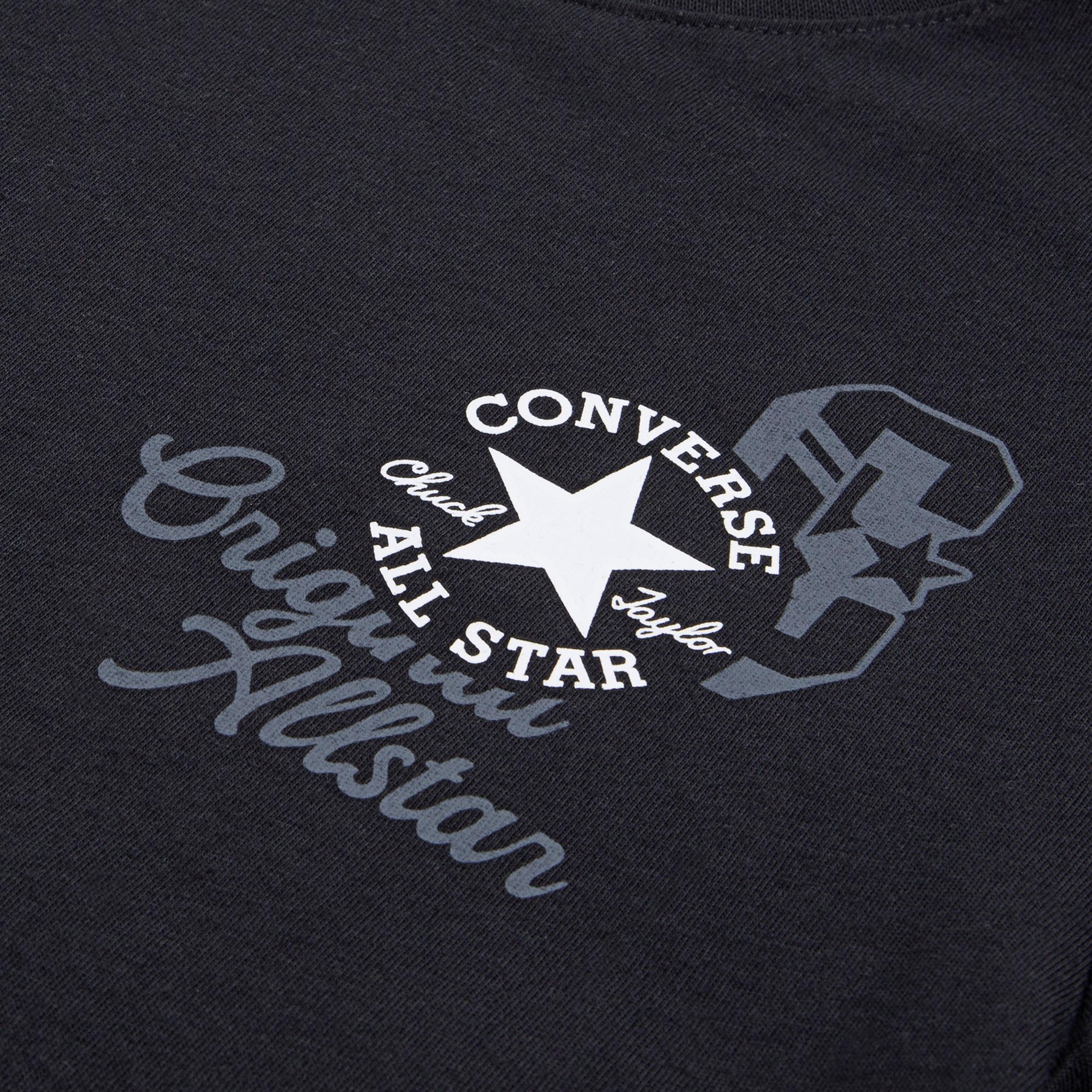 Converse Chuck Taylor All Star Çocuk Siyah T-Shirt