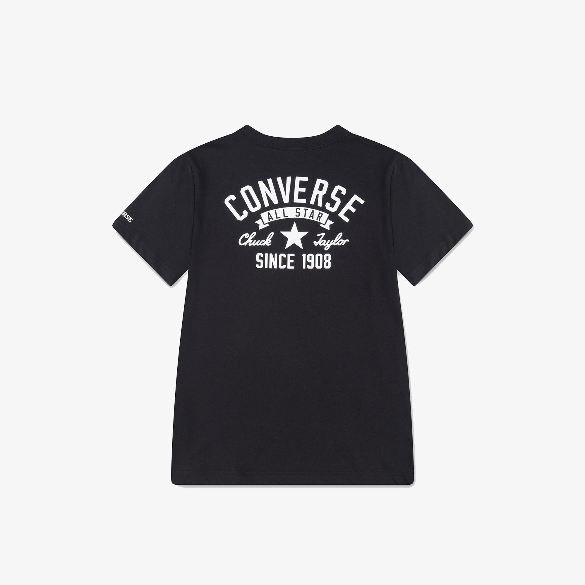 Converse Chuck Taylor All Star Çocuk Siyah T-Shirt