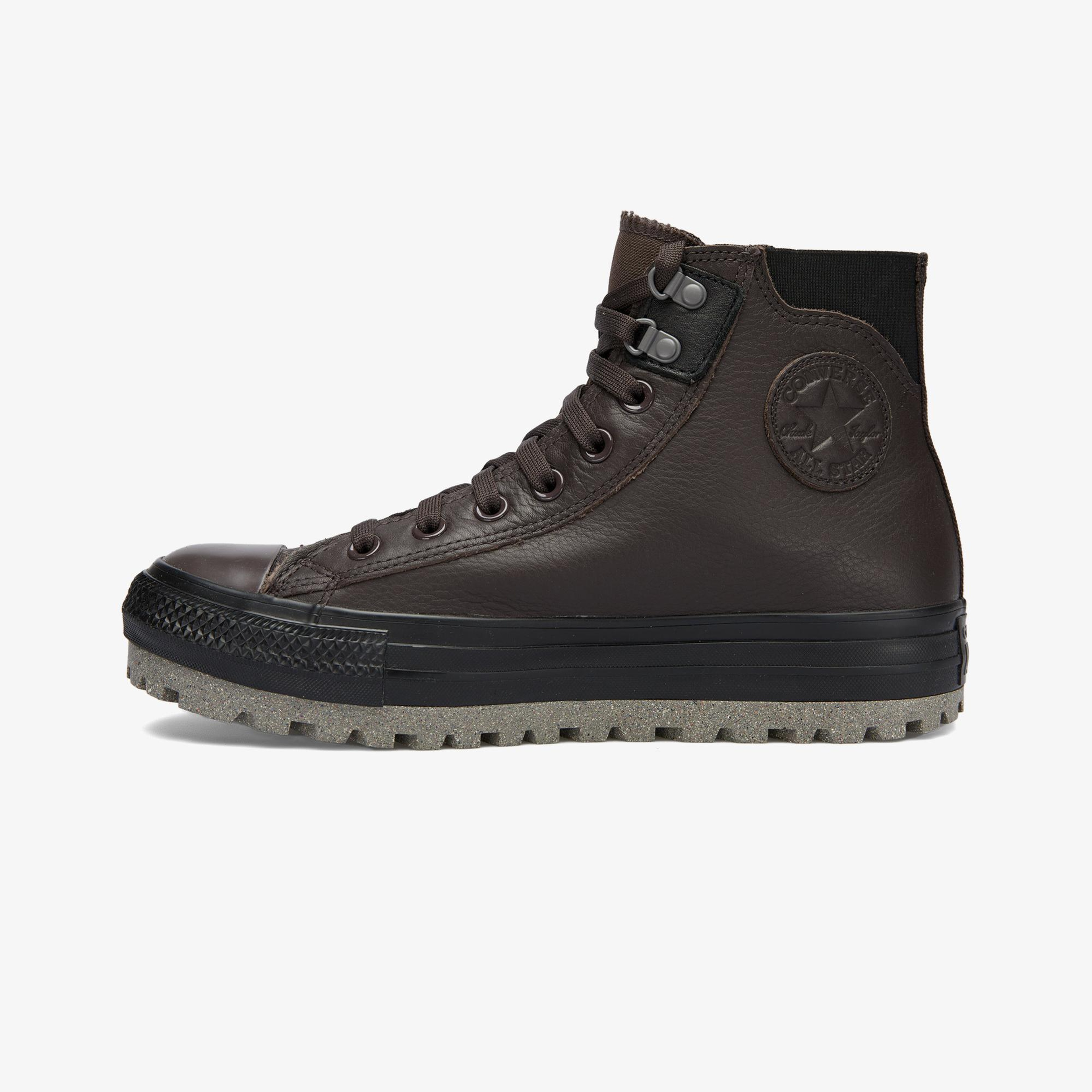 Converse Chuck Taylor All Star City Trek Unisex Kahverengi Deri Bot