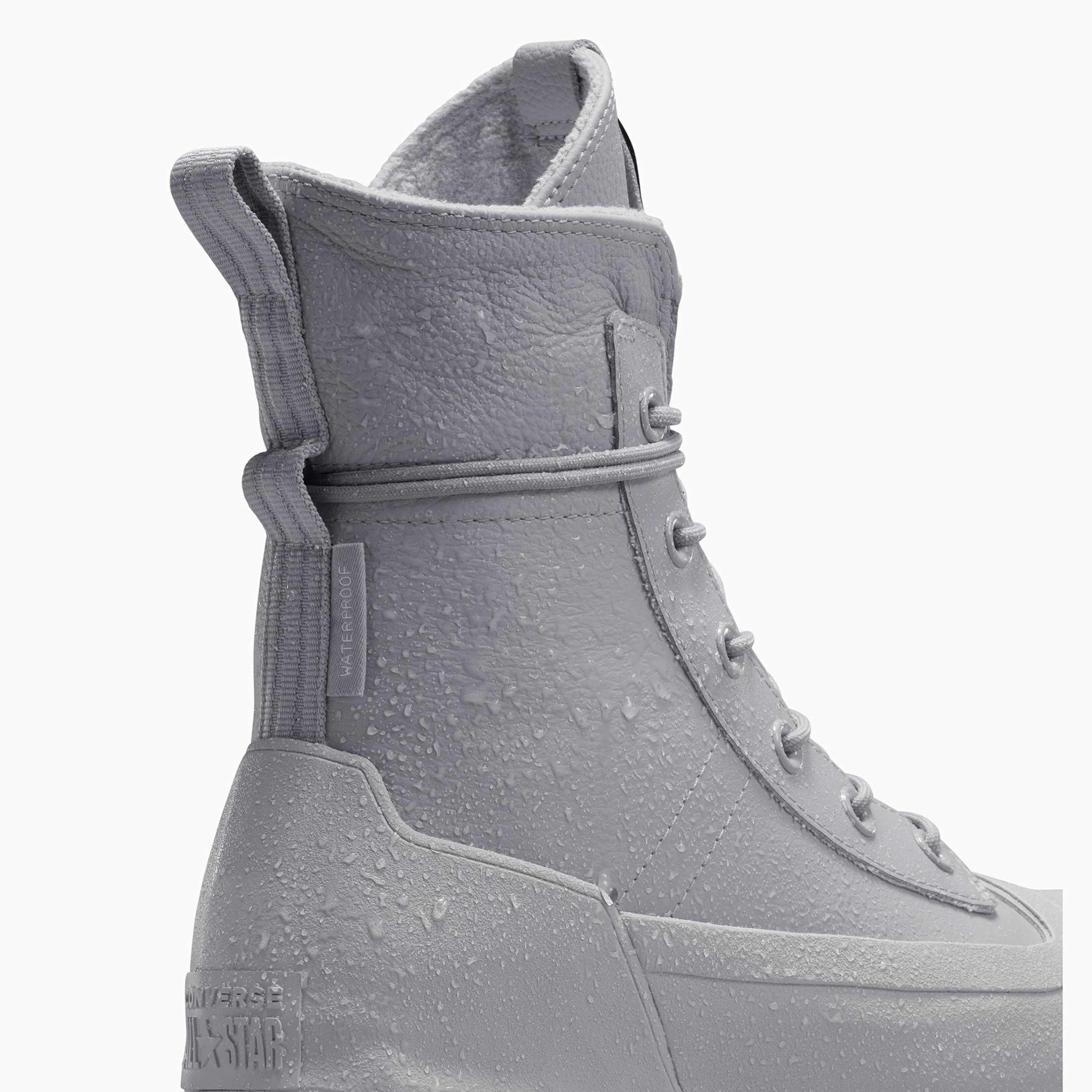 Converse Chuck Taylor All Star Lugged 2.0 CC Unisex Gri Deri Platform Bot