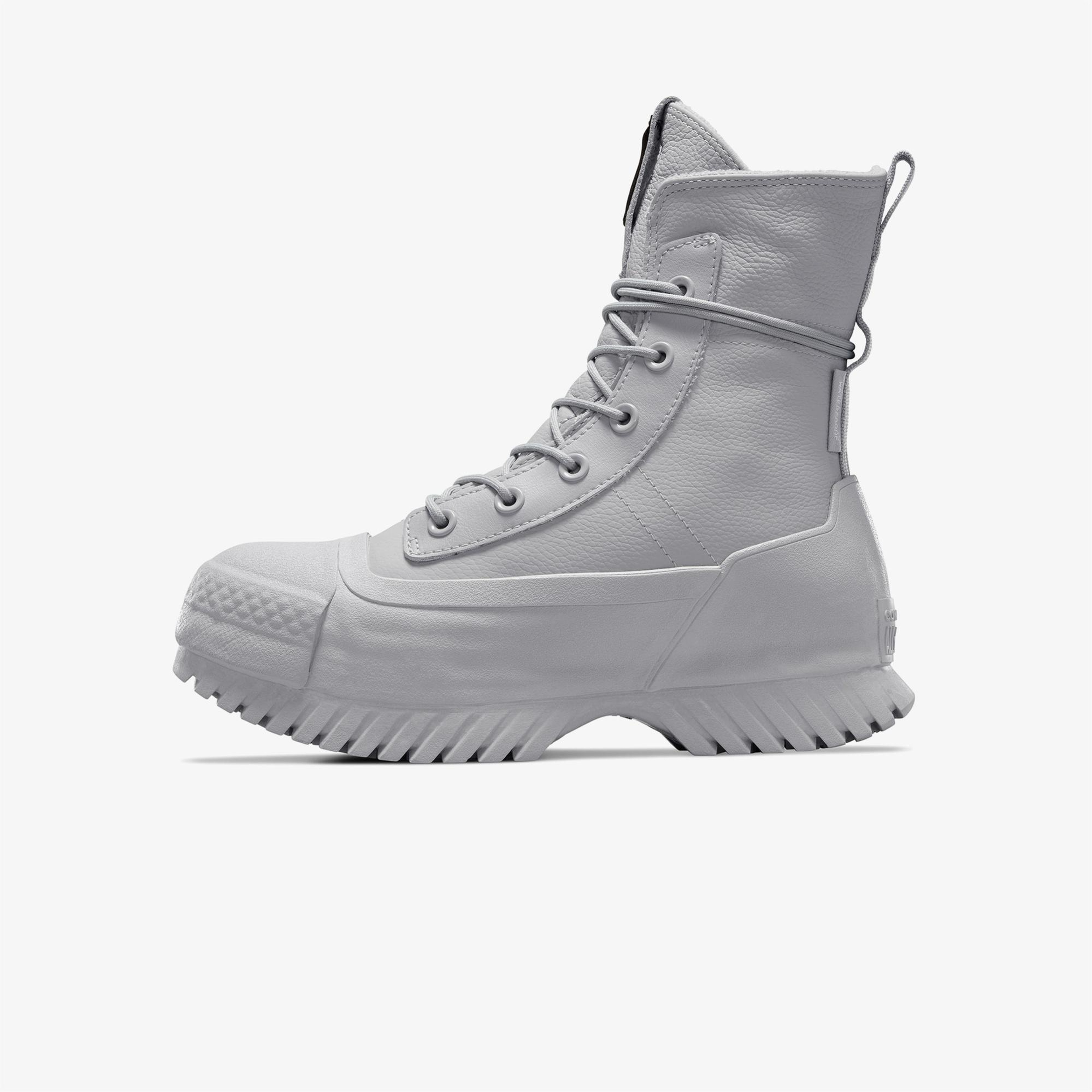 Converse Chuck Taylor All Star Lugged 2.0 CC Unisex Gri Deri Platform Bot