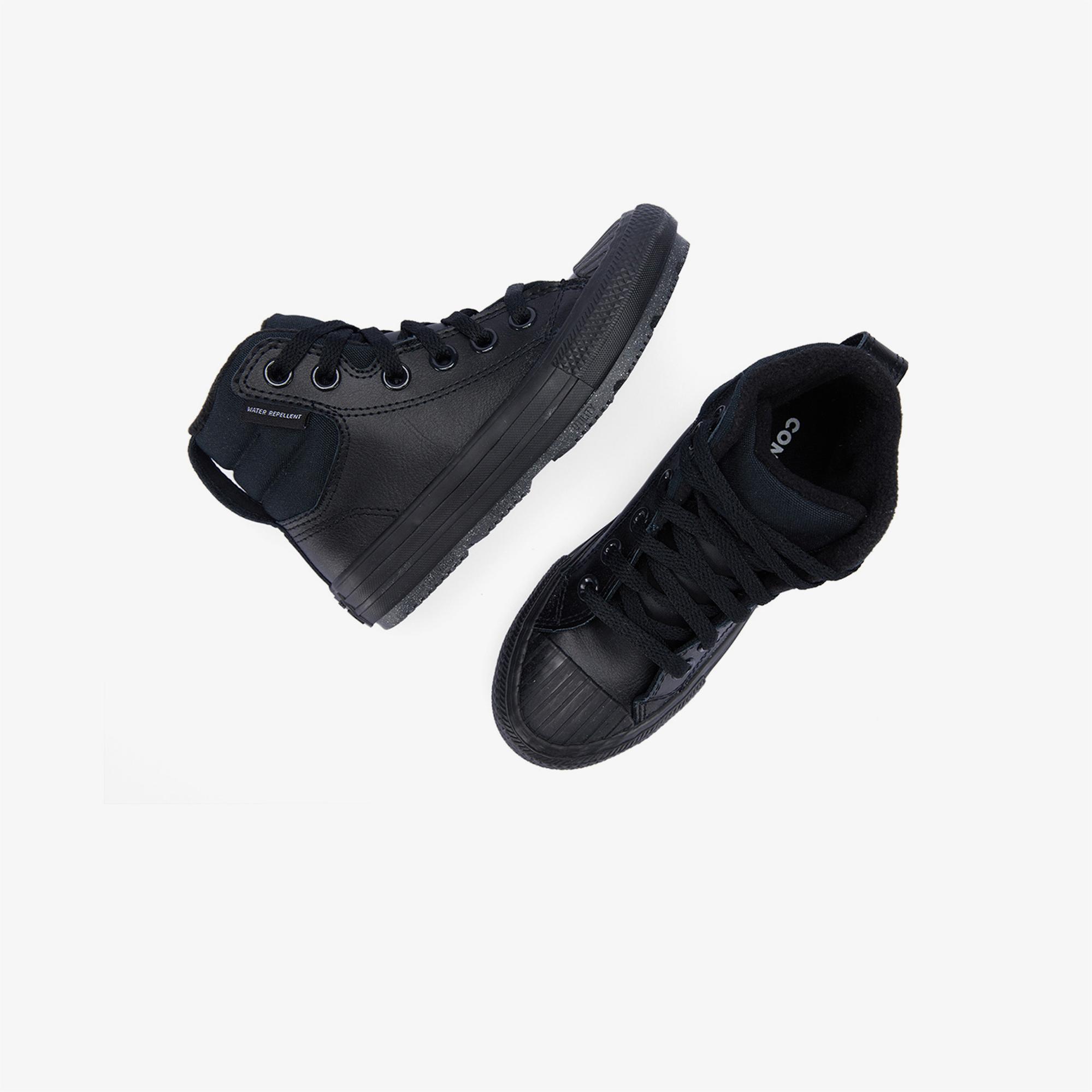 Converse Chuck Taylor All Star Berkshire Çocuk Siyah Deri Bot