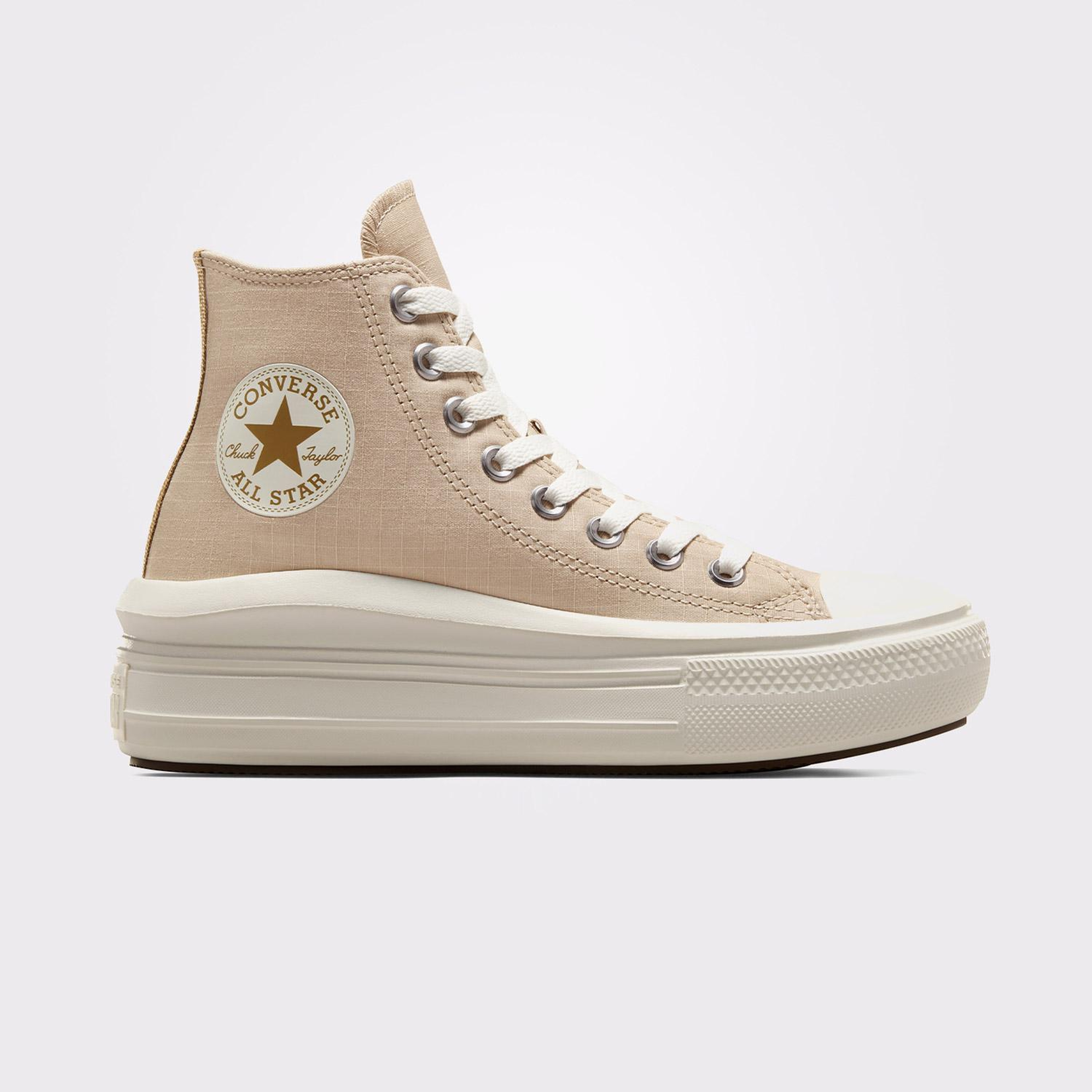 Converse Chuck Taylor All Star Move Unisex Bej Sneaker