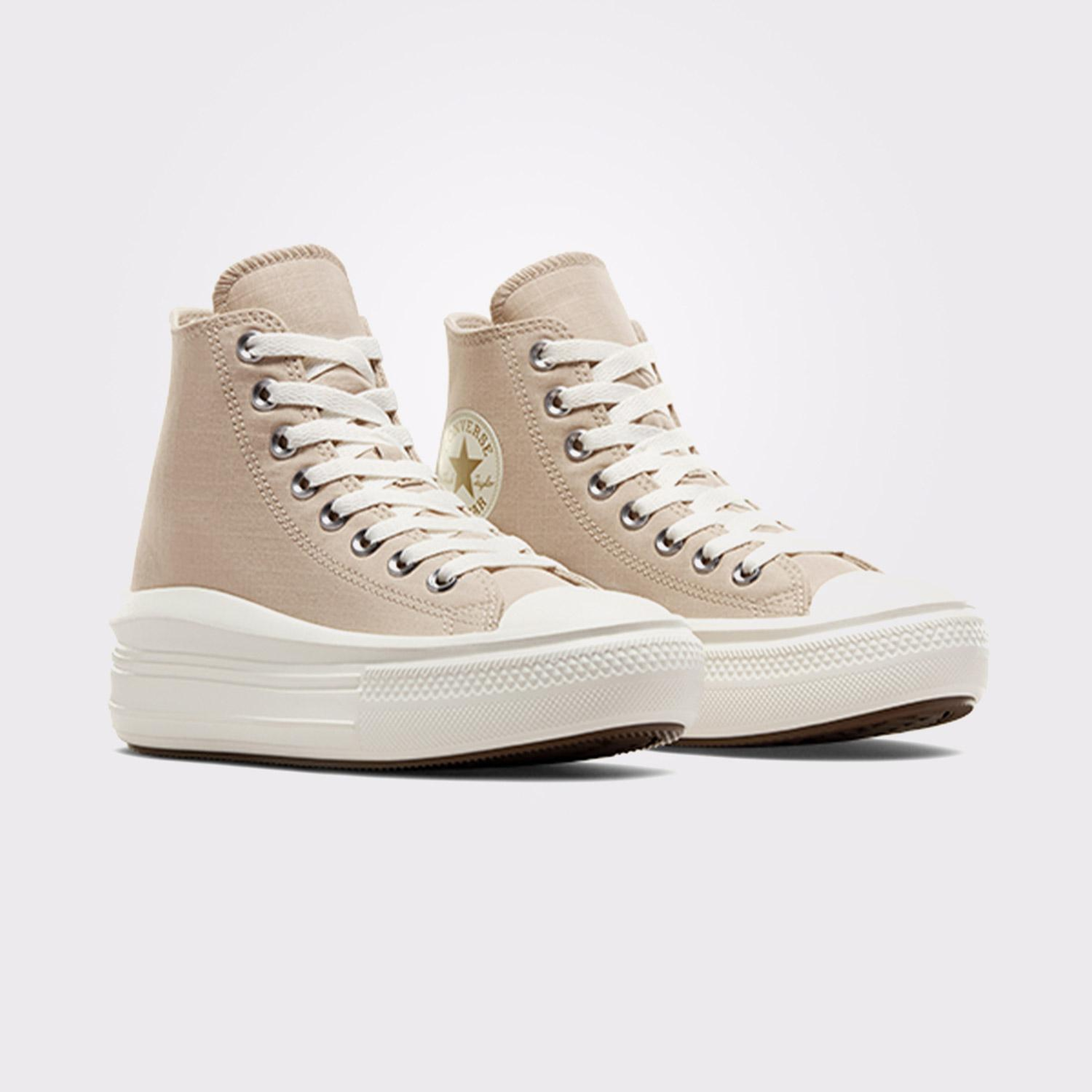 Converse Chuck Taylor All Star Move Unisex Bej Sneaker