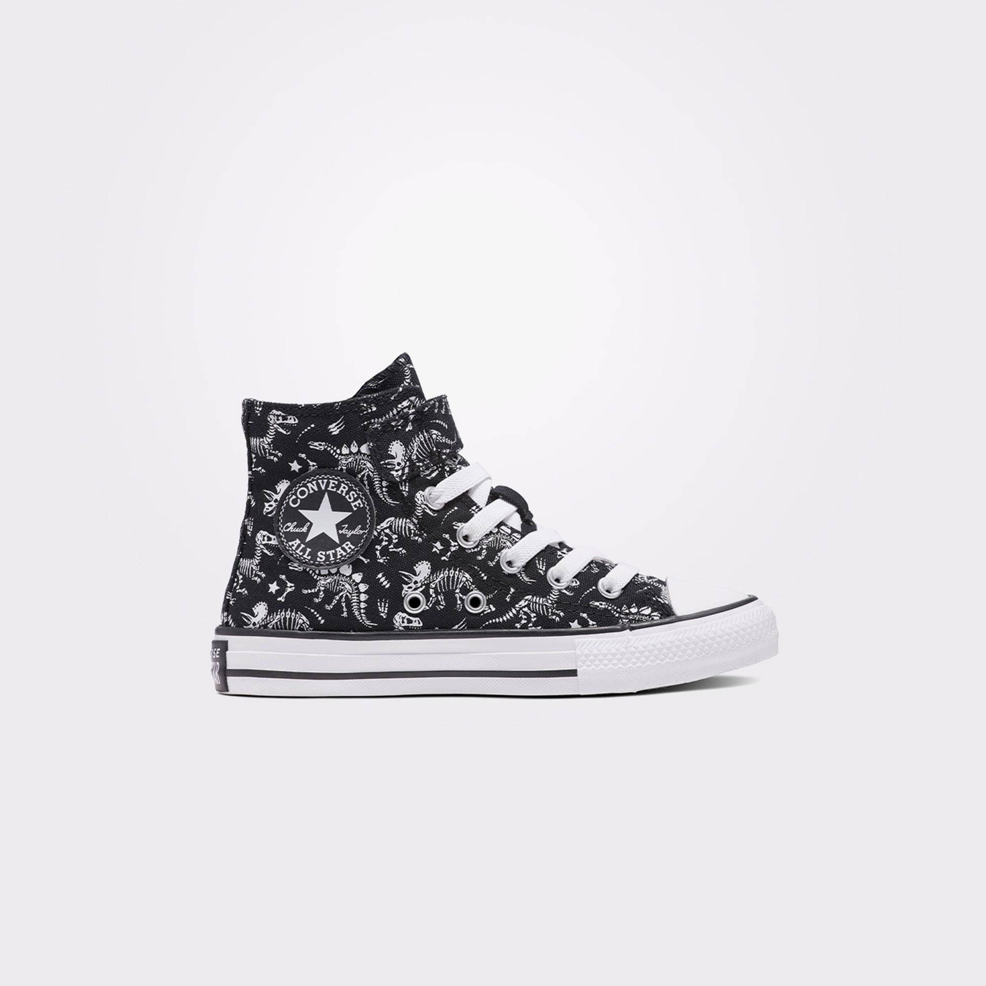 Converse Chuck Taylor All Star Easy-On Dinos Çocuk Siyah Sneaker