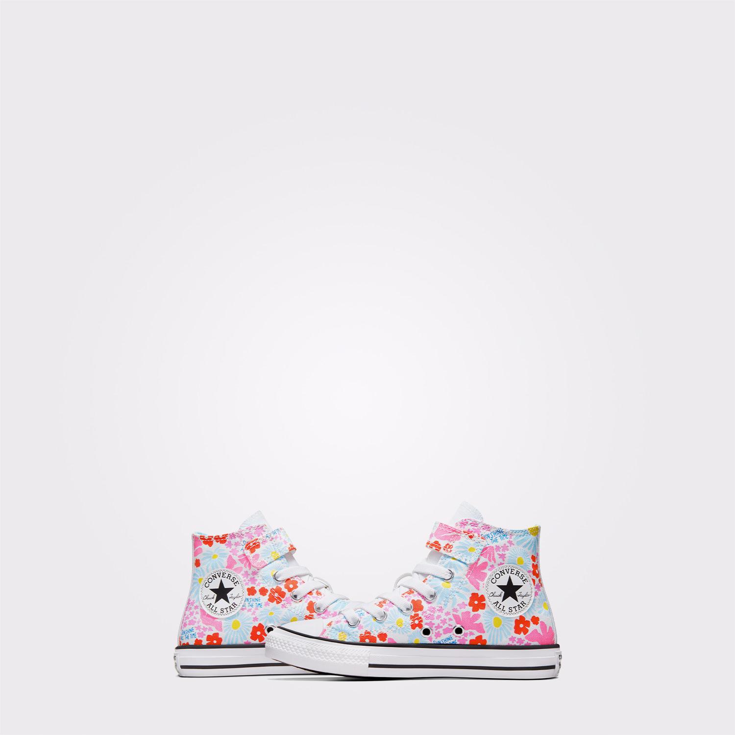 Converse Chuck Taylor All Star Easy On Floral Çocuk Renkli Sneaker