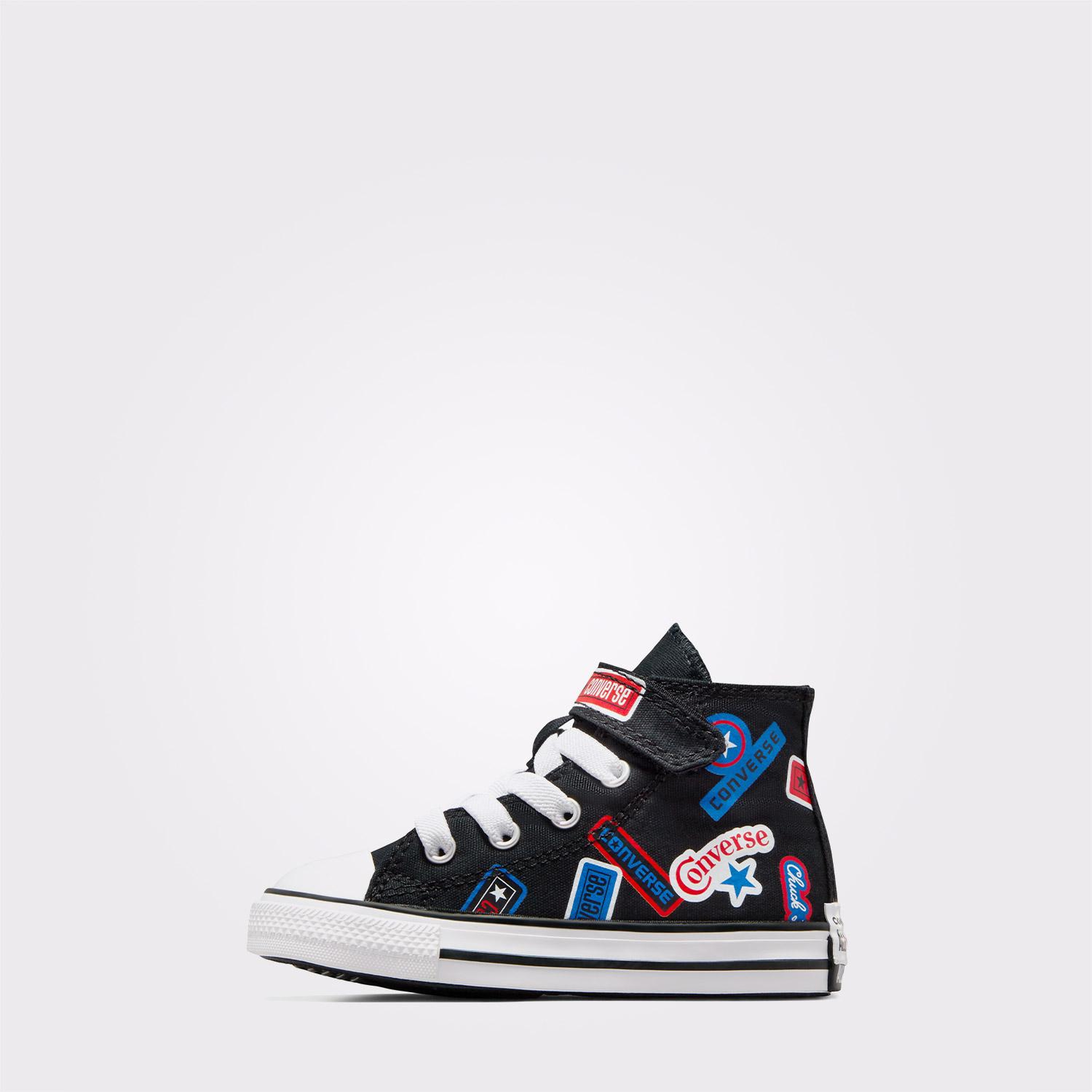 Converse Chuck Taylor All Star Easy On Stickers Çocuk Siyah Sneaker