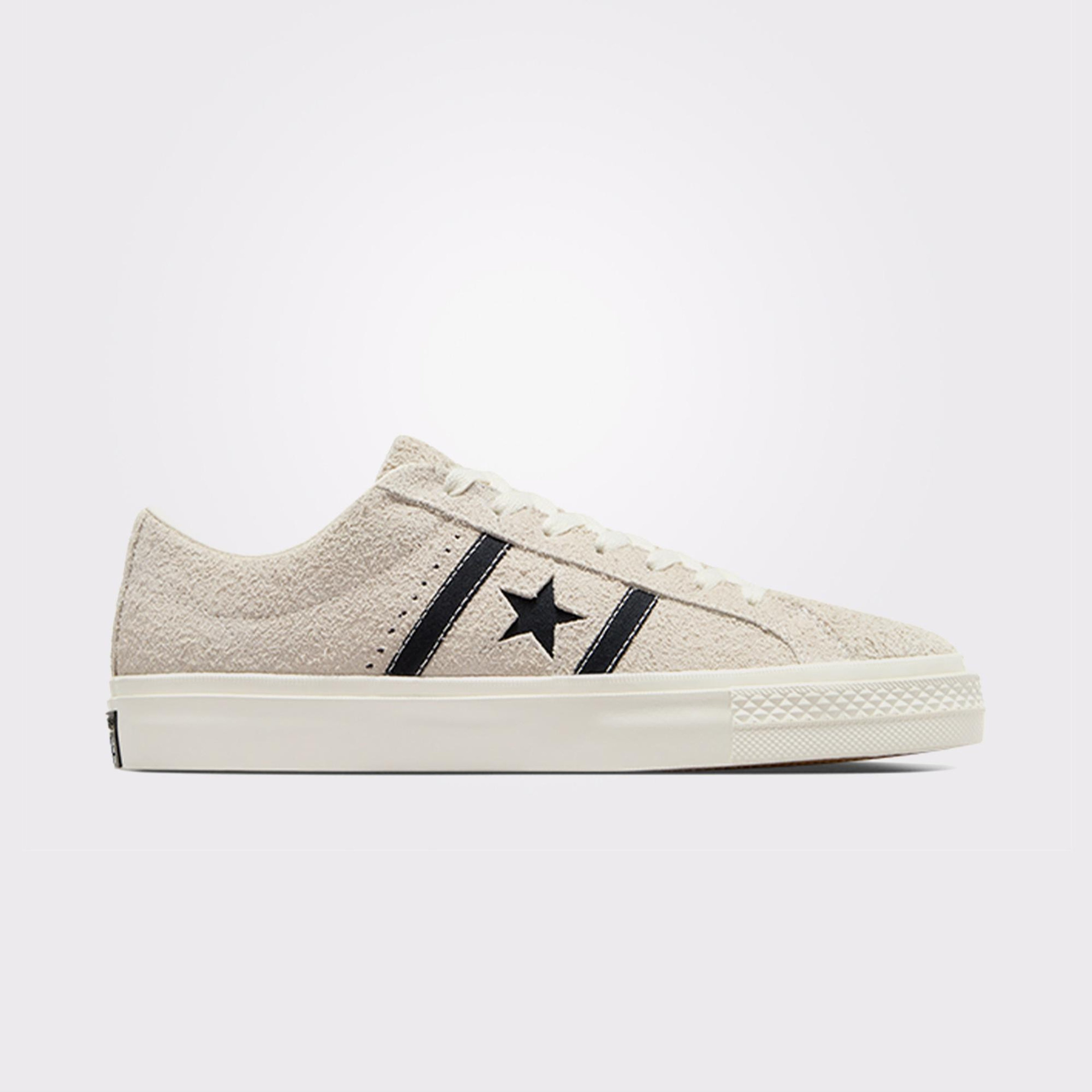 Converse One Star Academy Pro Unisex Krem Süet Sneaker