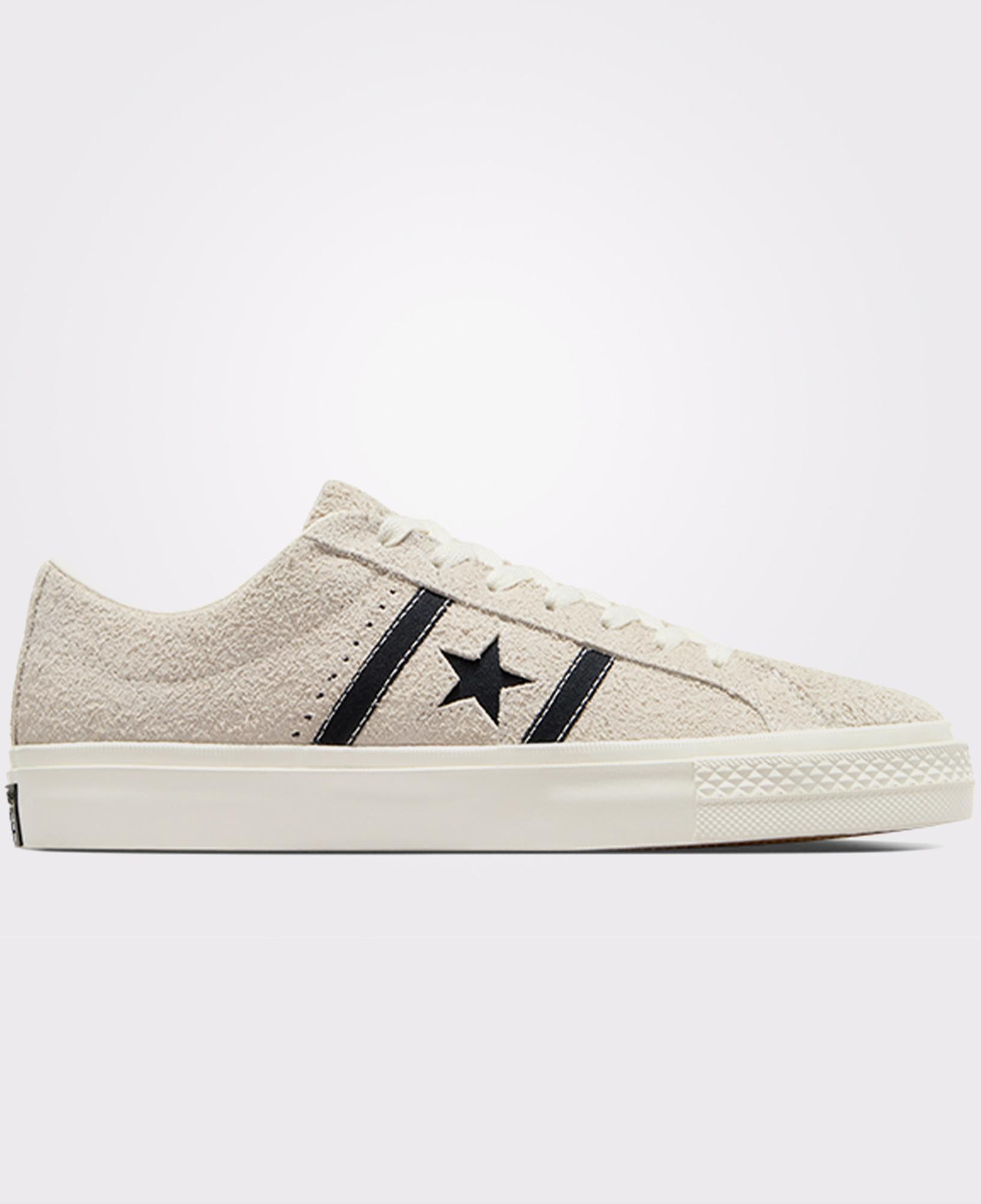 Converse One Star Academy Pro Unisex Krem Süet Sneaker