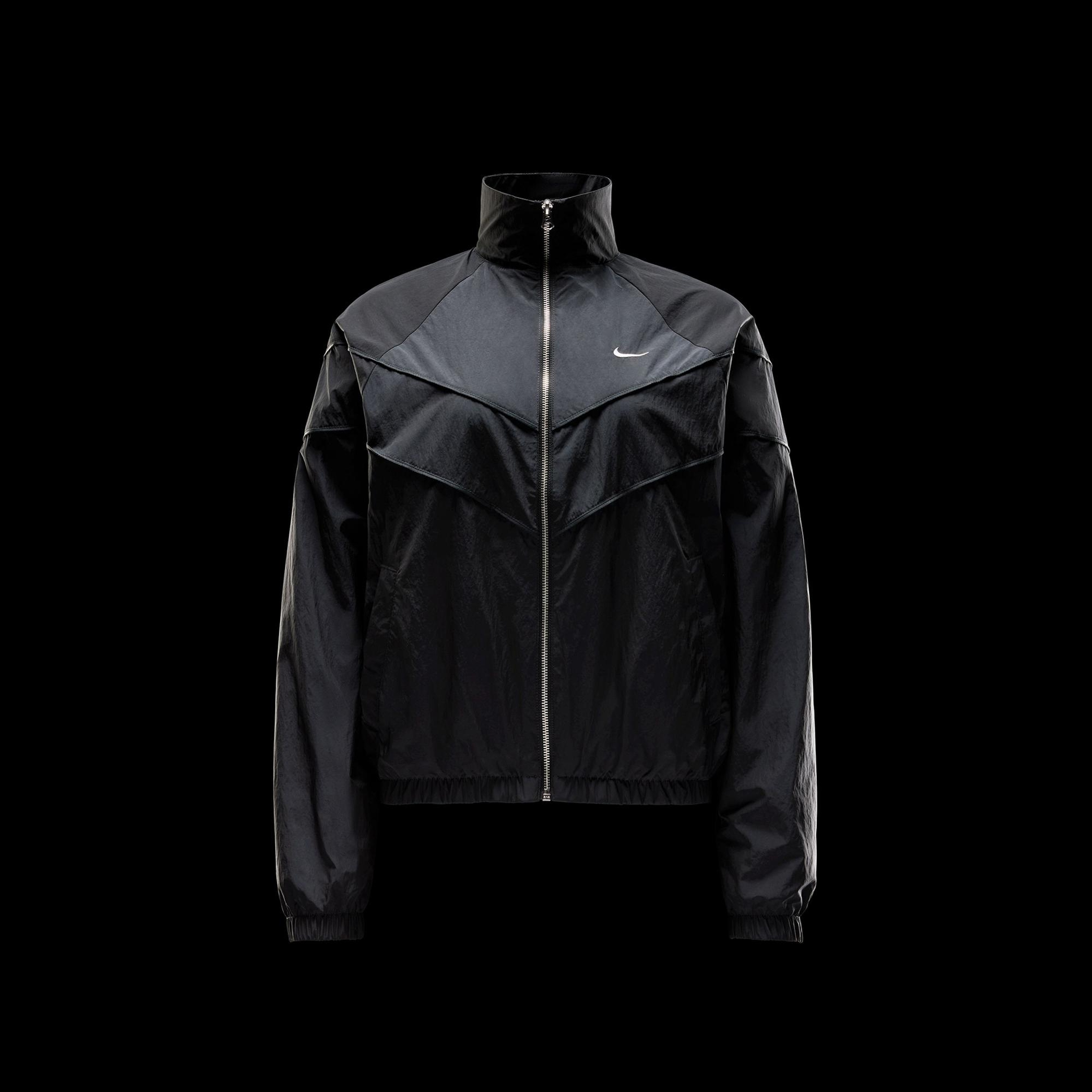 Nike Sportswear Windrunner Woven Kadın Siyah Ceket