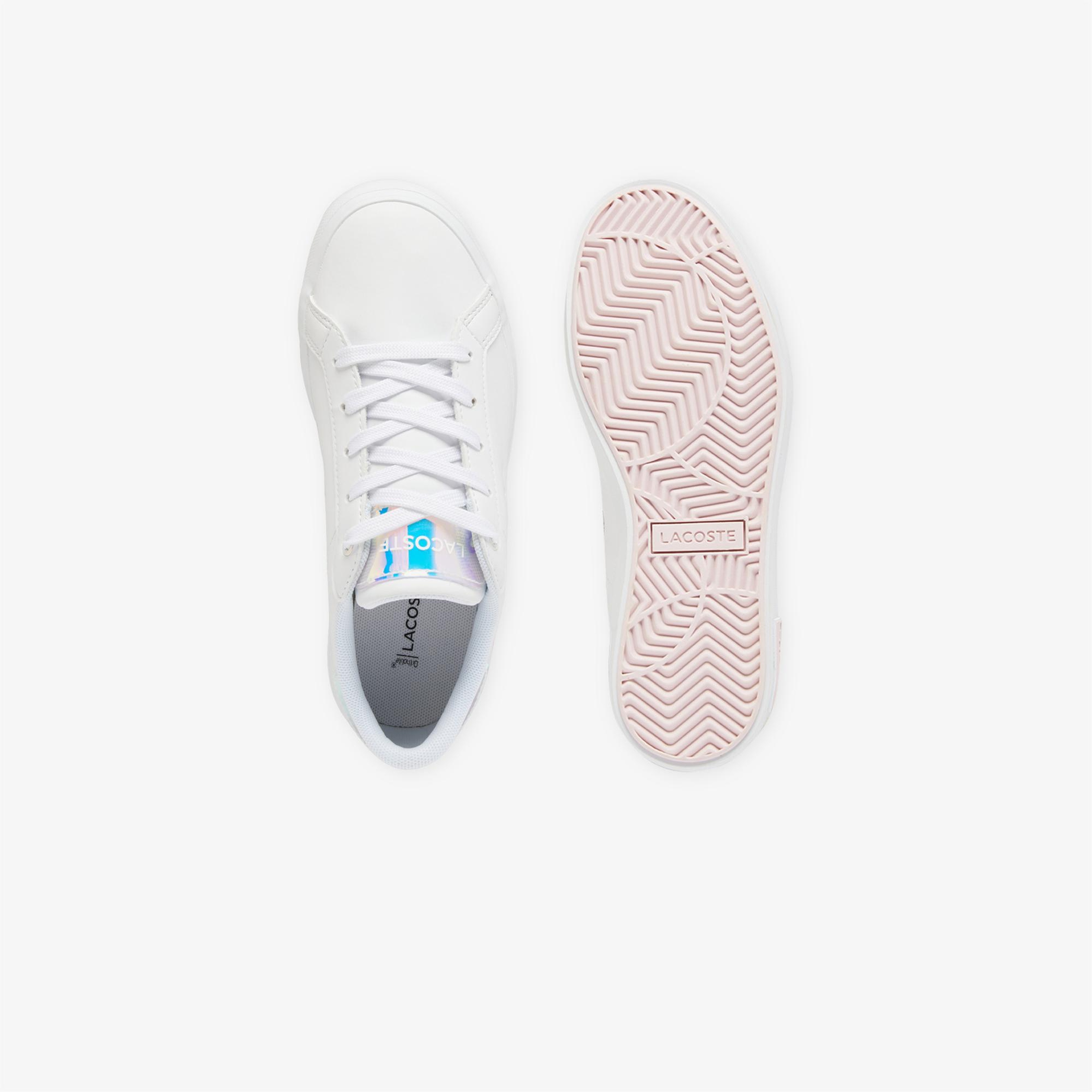 Lacoste Powercourt Çocuk Beyaz Sneaker