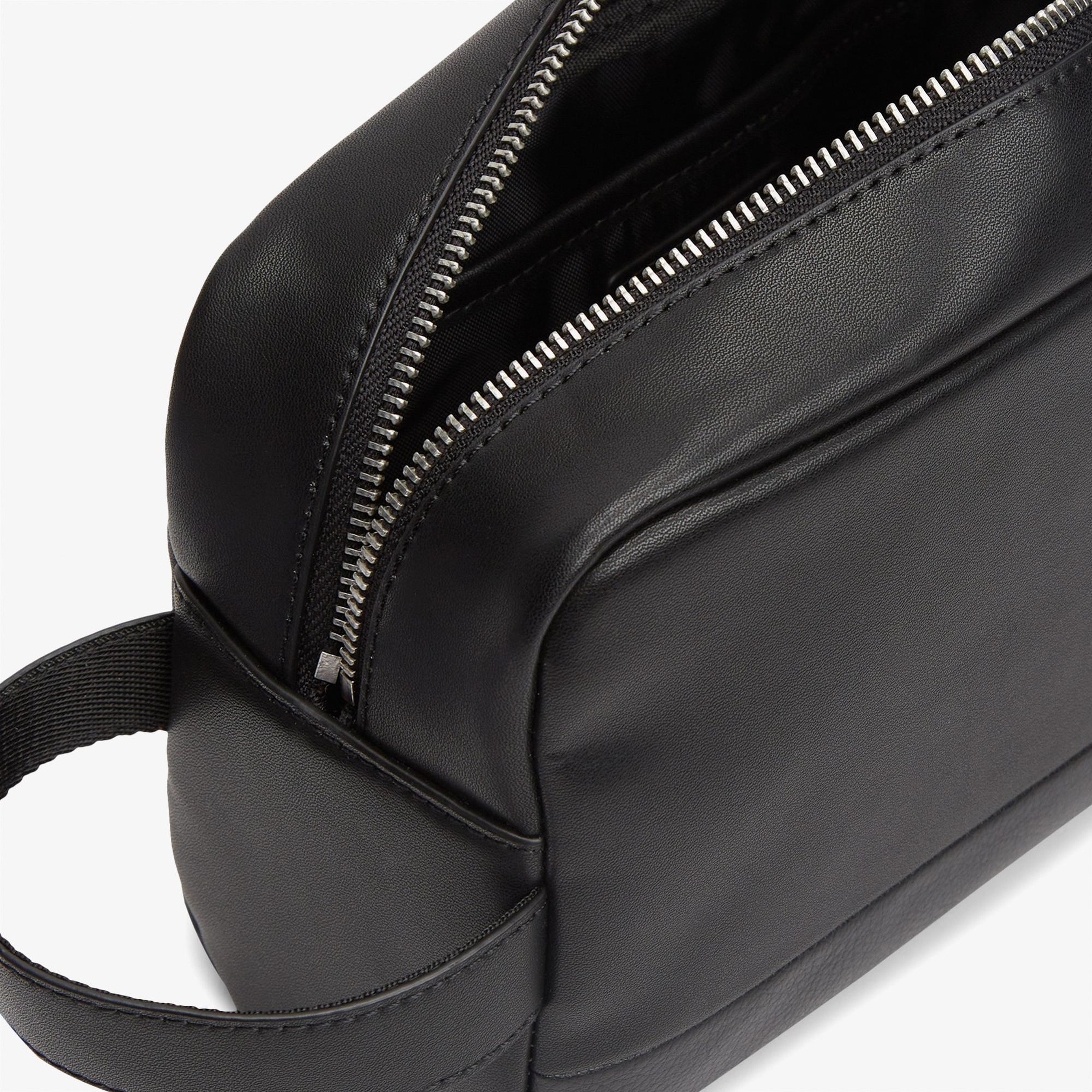 Tommy Hilfiger Heritage Leather Erkek Siyah El Çantası