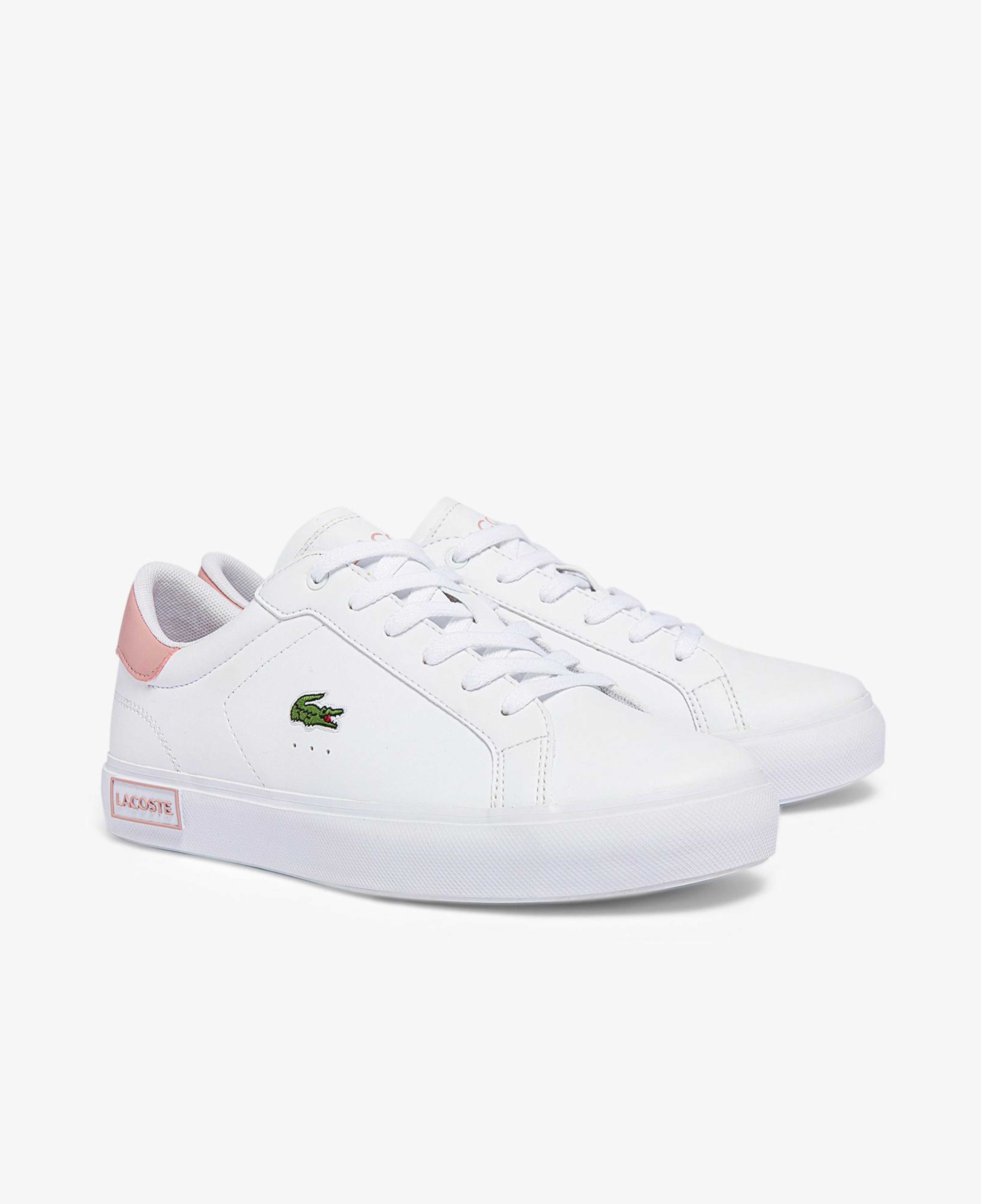 Lacoste Powercourt Çocuk Beyaz Sneaker
