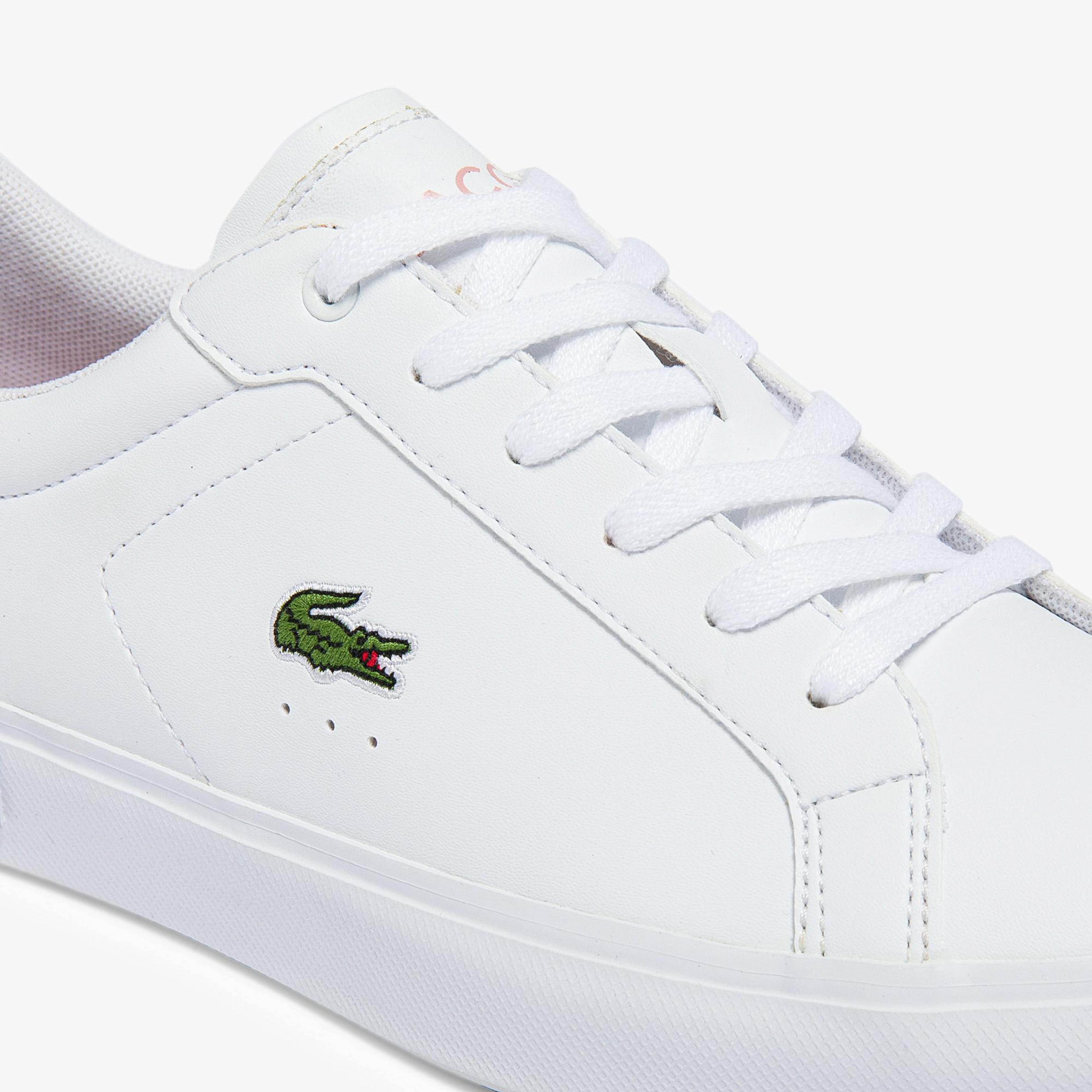 Lacoste Powercourt Çocuk Beyaz Sneaker