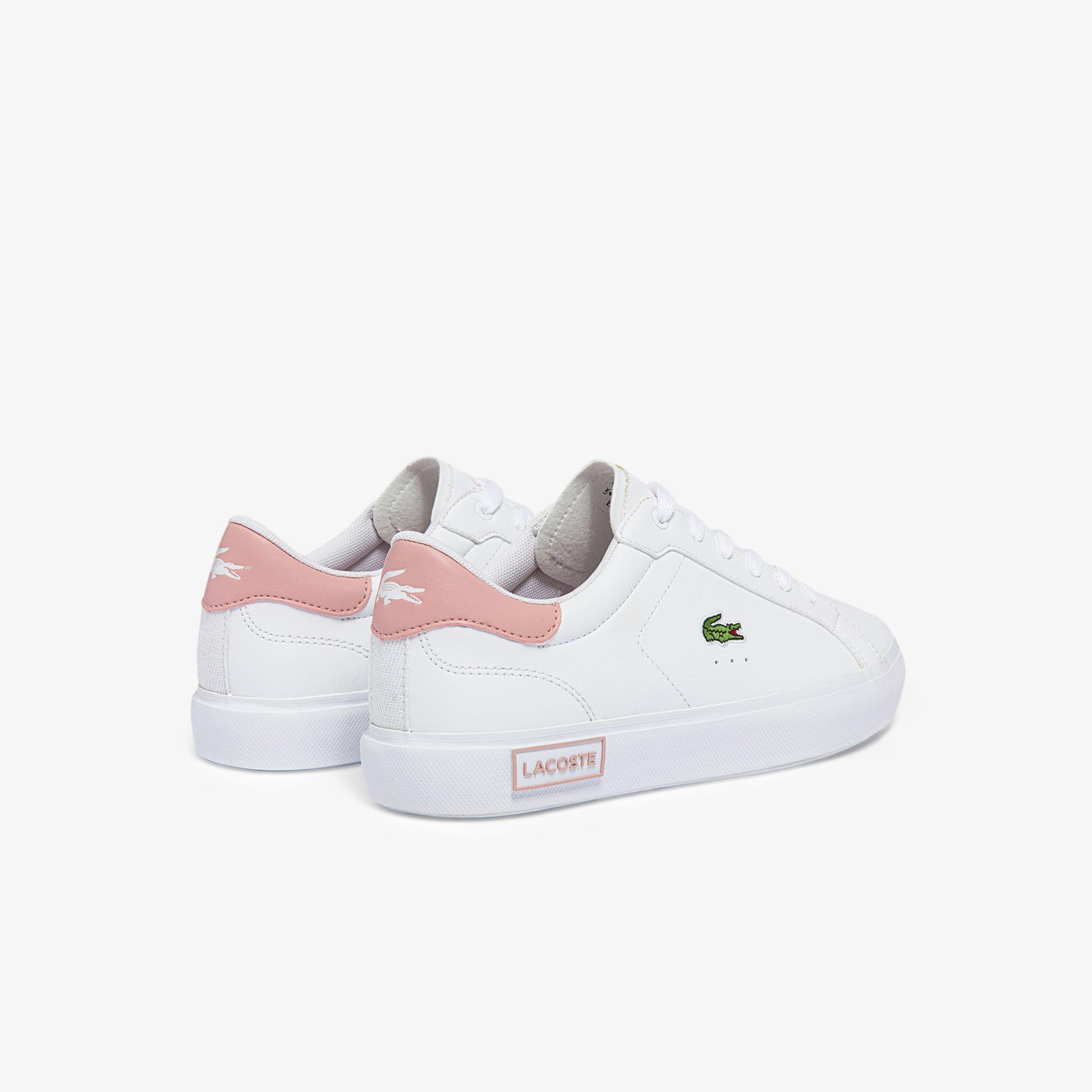 Lacoste Powercourt Çocuk Beyaz Sneaker