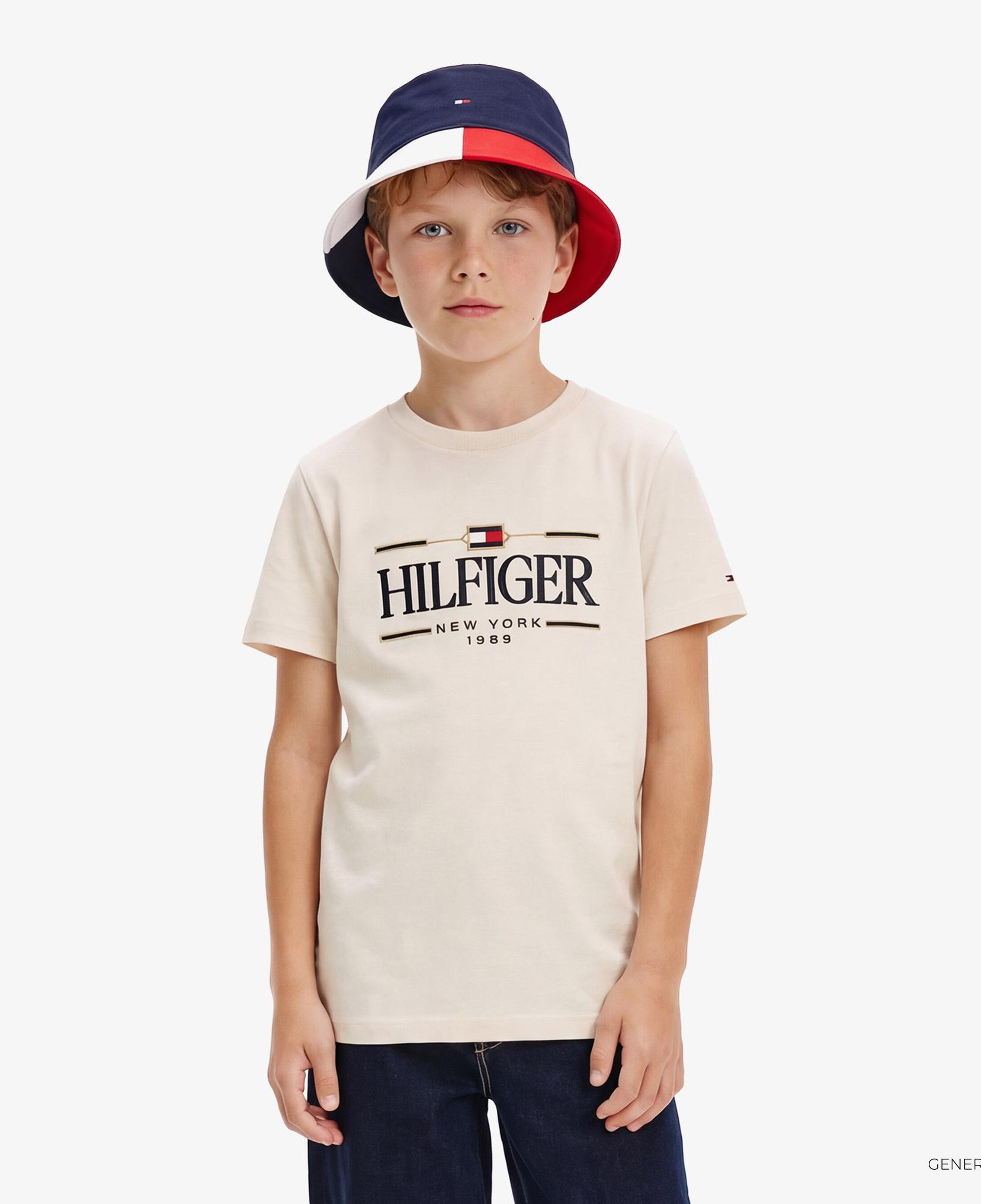 Tommy Hilfiger Icons Çocuk Beyaz T-Shirt