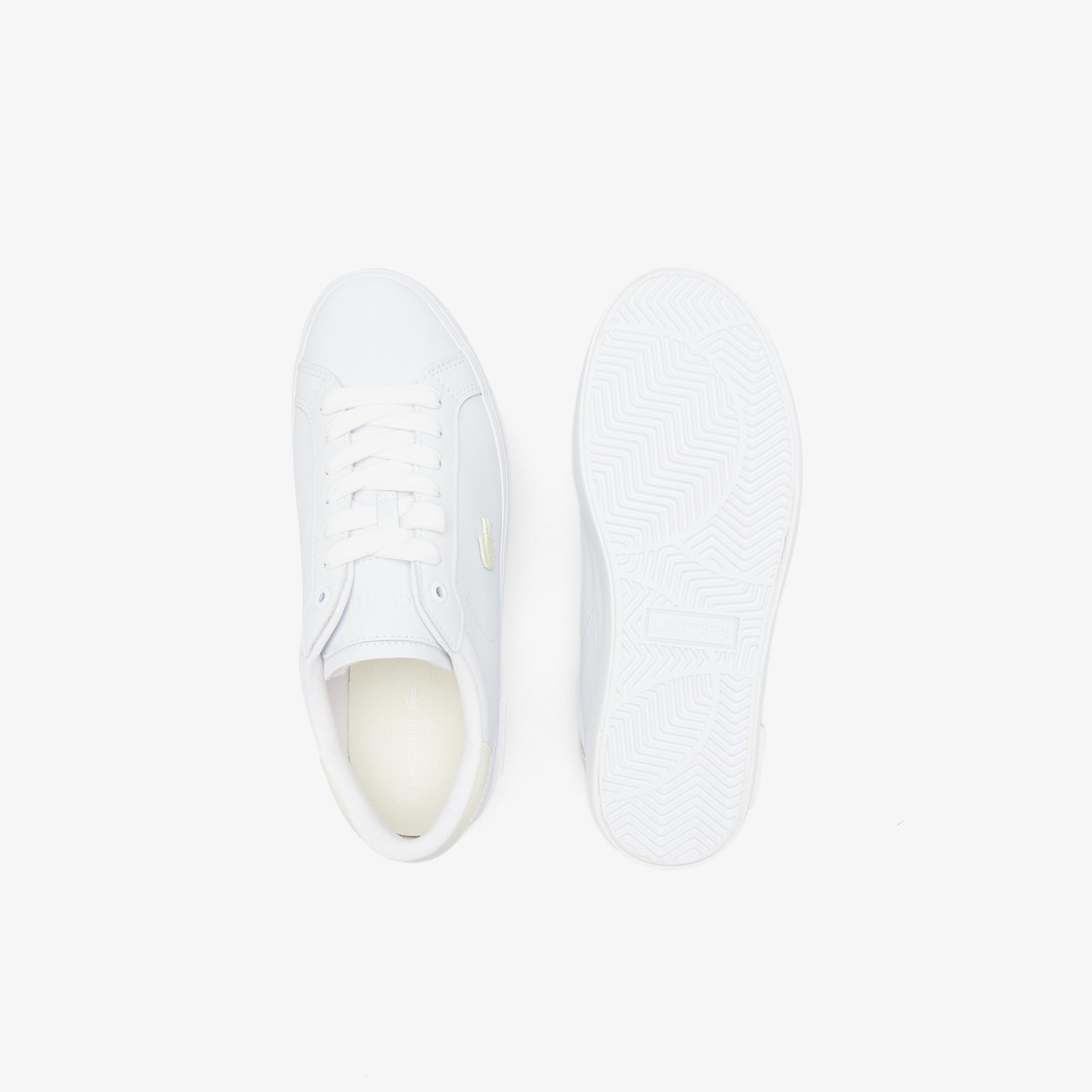 Lacoste Powercourt Kadın Beyaz Sneaker