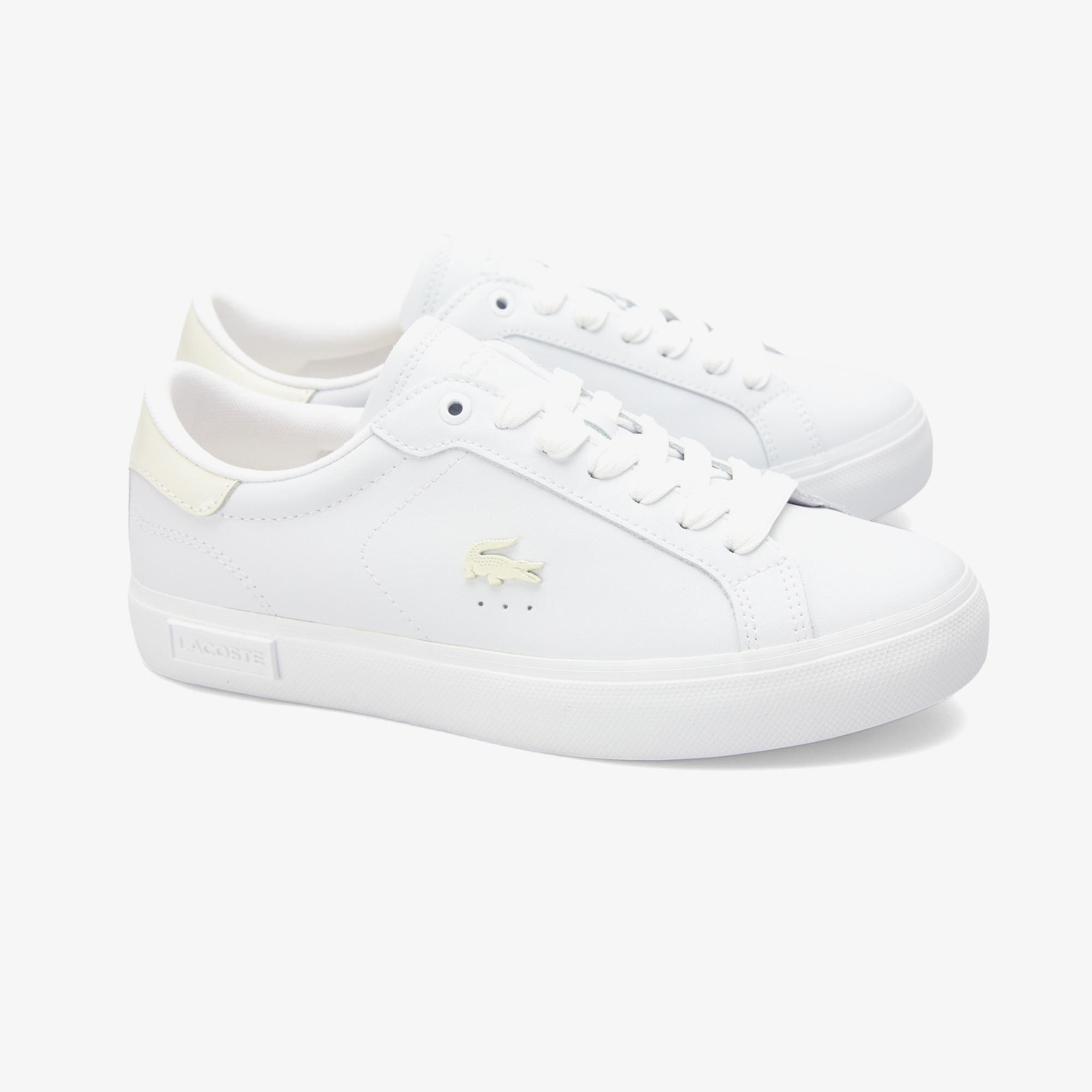 Lacoste Powercourt Kadın Beyaz Sneaker