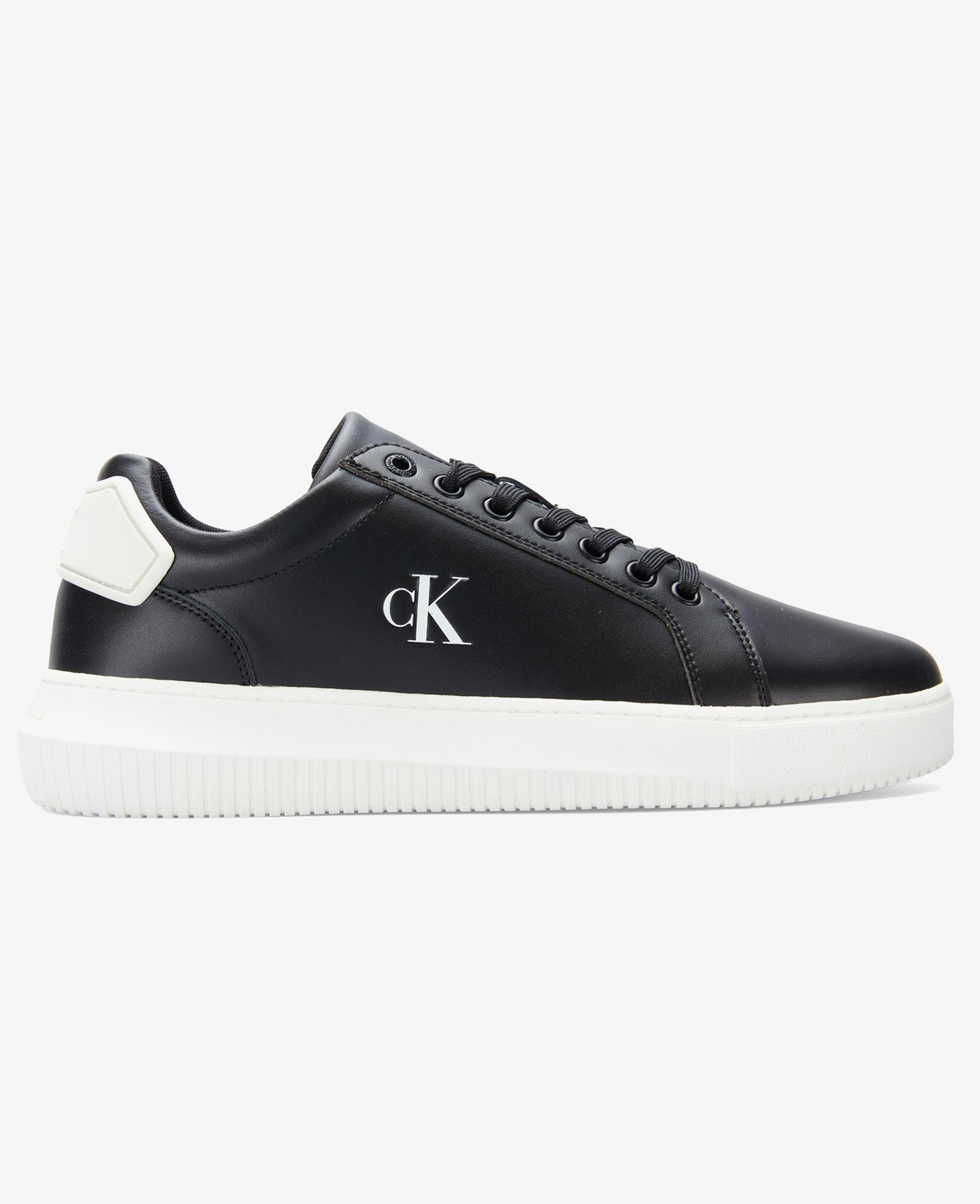 Calvin Klein Chunky Cupsole Patch Erkek Siyah Sneaker