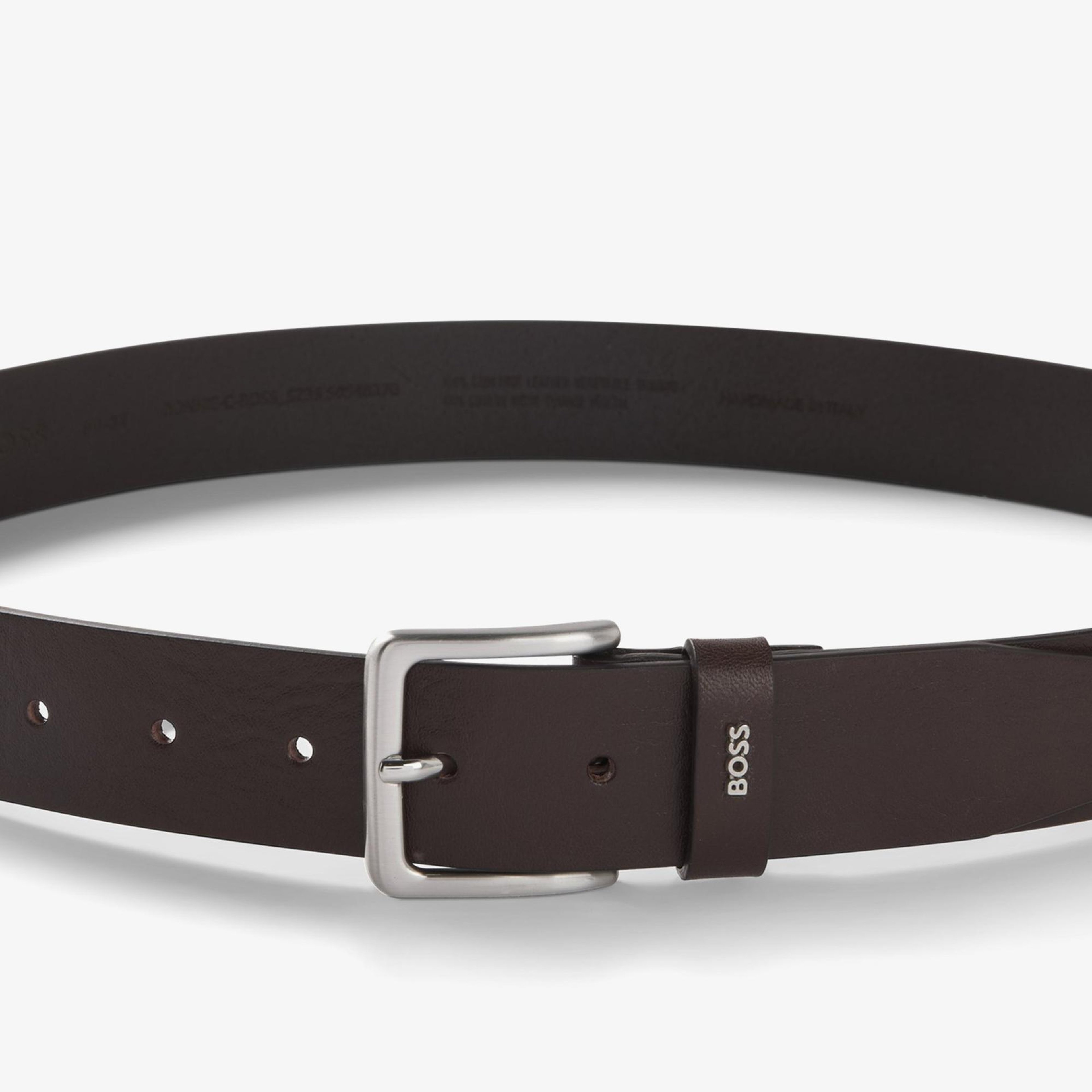 Boss Ronnie Erkek Kahverengi Kemer