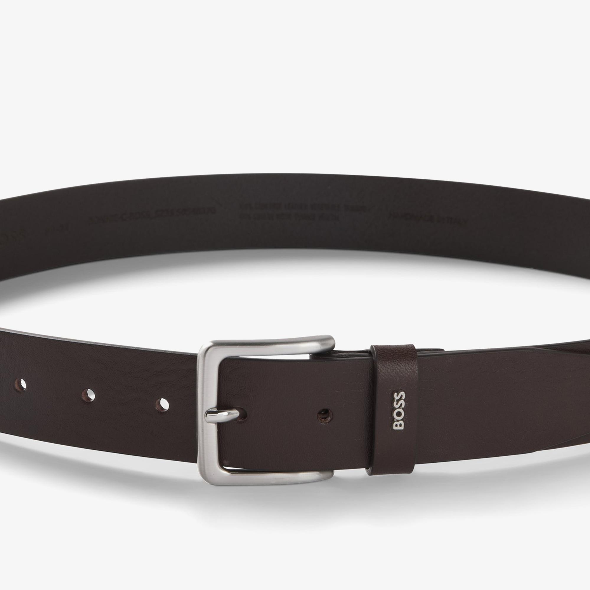 Boss Ronnie Erkek Kahverengi Kemer