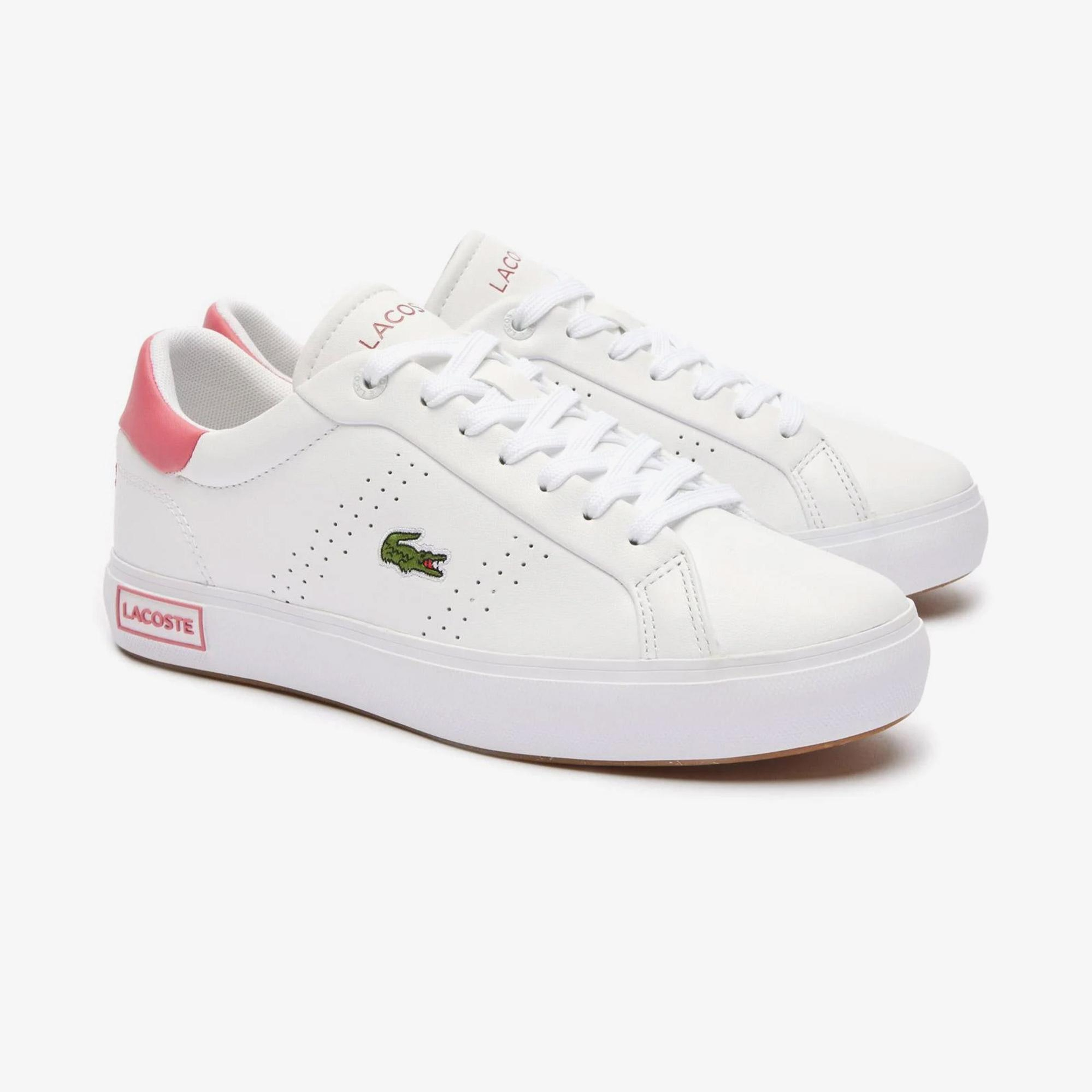 Lacoste Powercourt Kadın Beyaz Sneaker