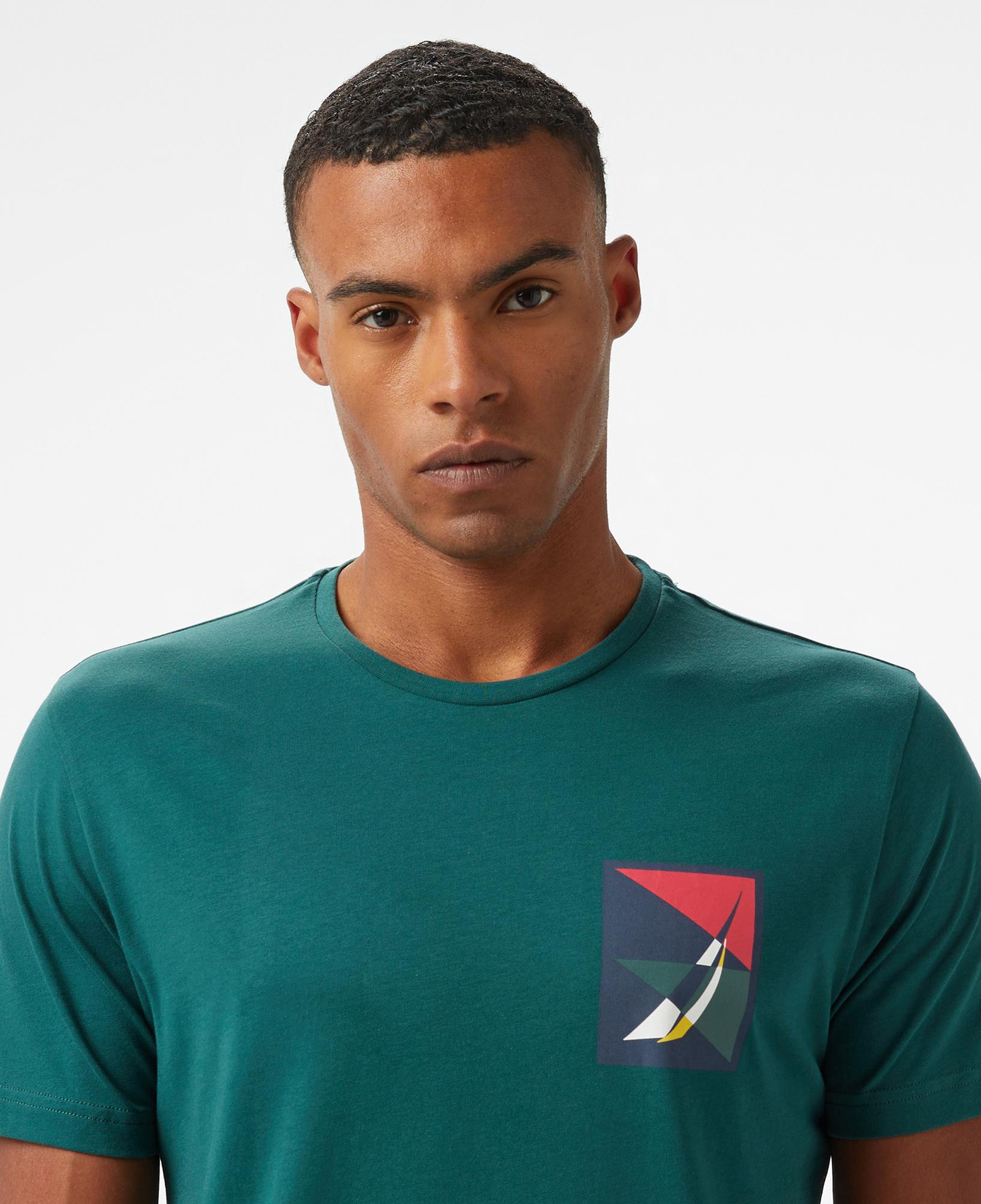 Nautica Erkek Yeşil Regular Fit T-Shirt