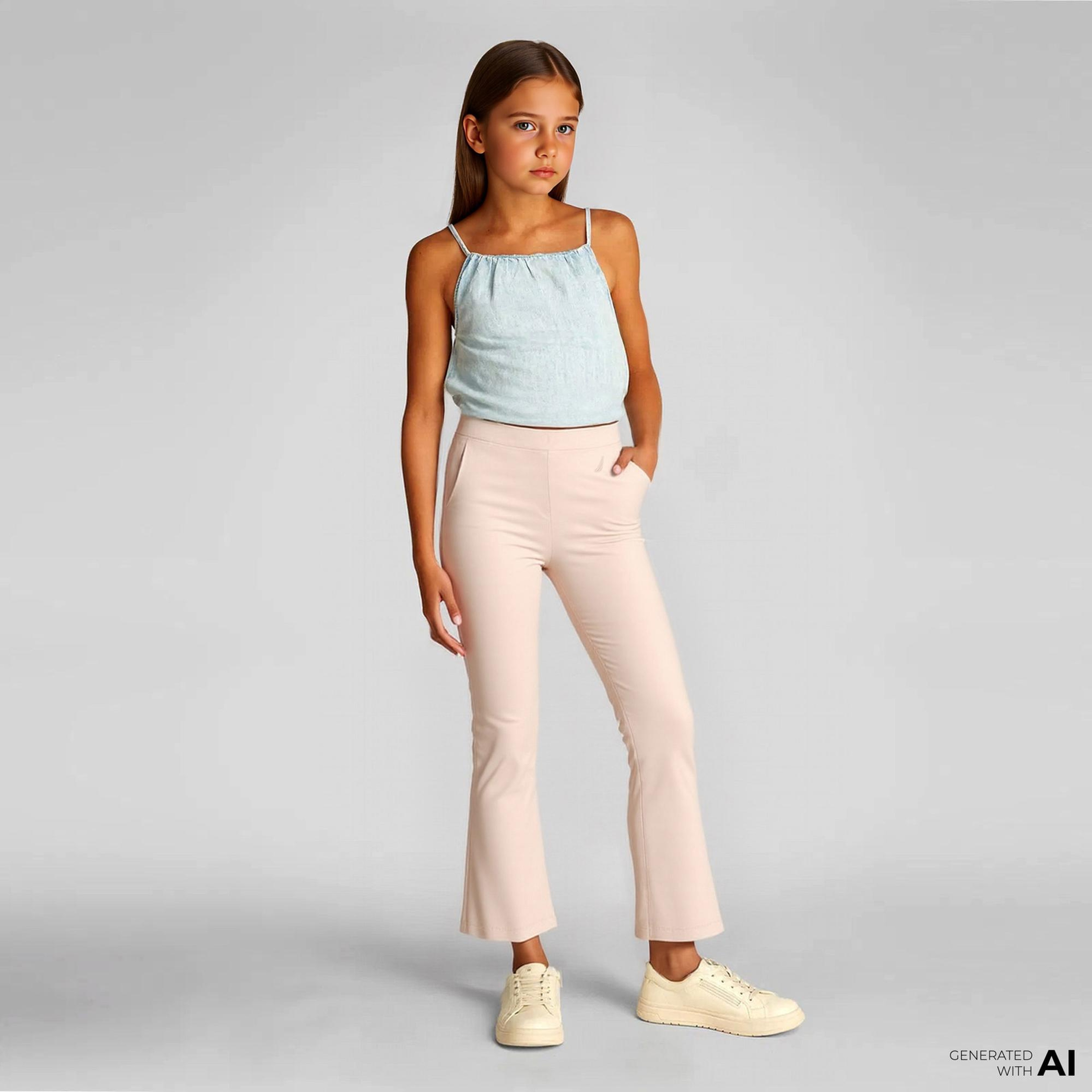 Nautica Kız Çocuk Pembe Tayt