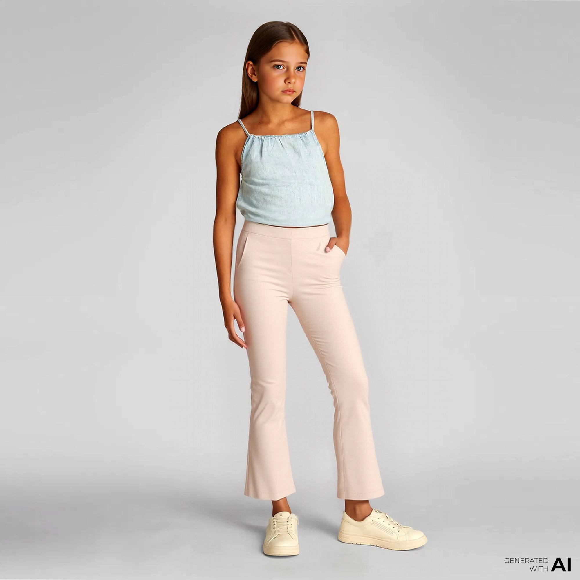 Nautica Kız Çocuk Pembe Tayt