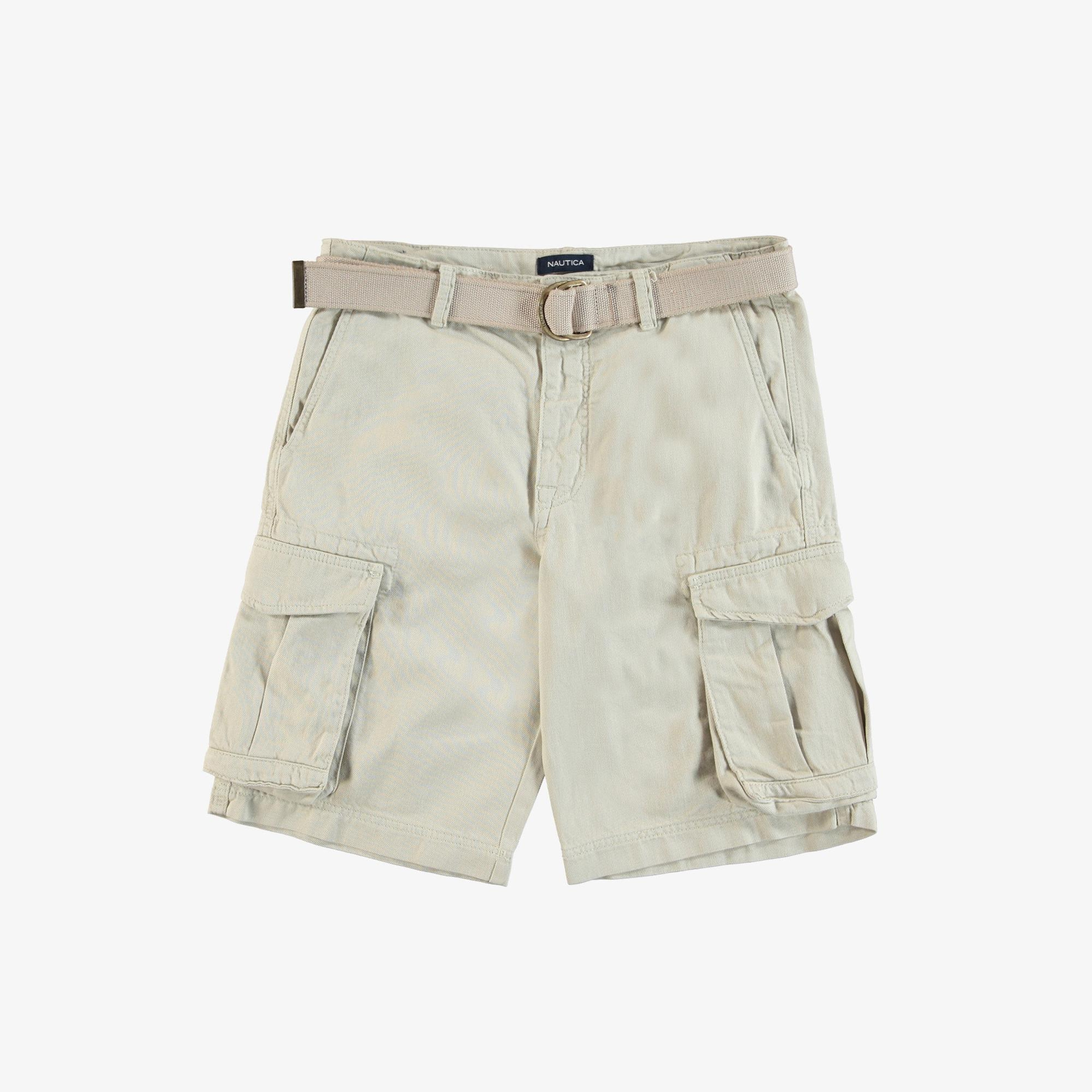 Nautica Erkek Krem Rengi Bermuda Şort