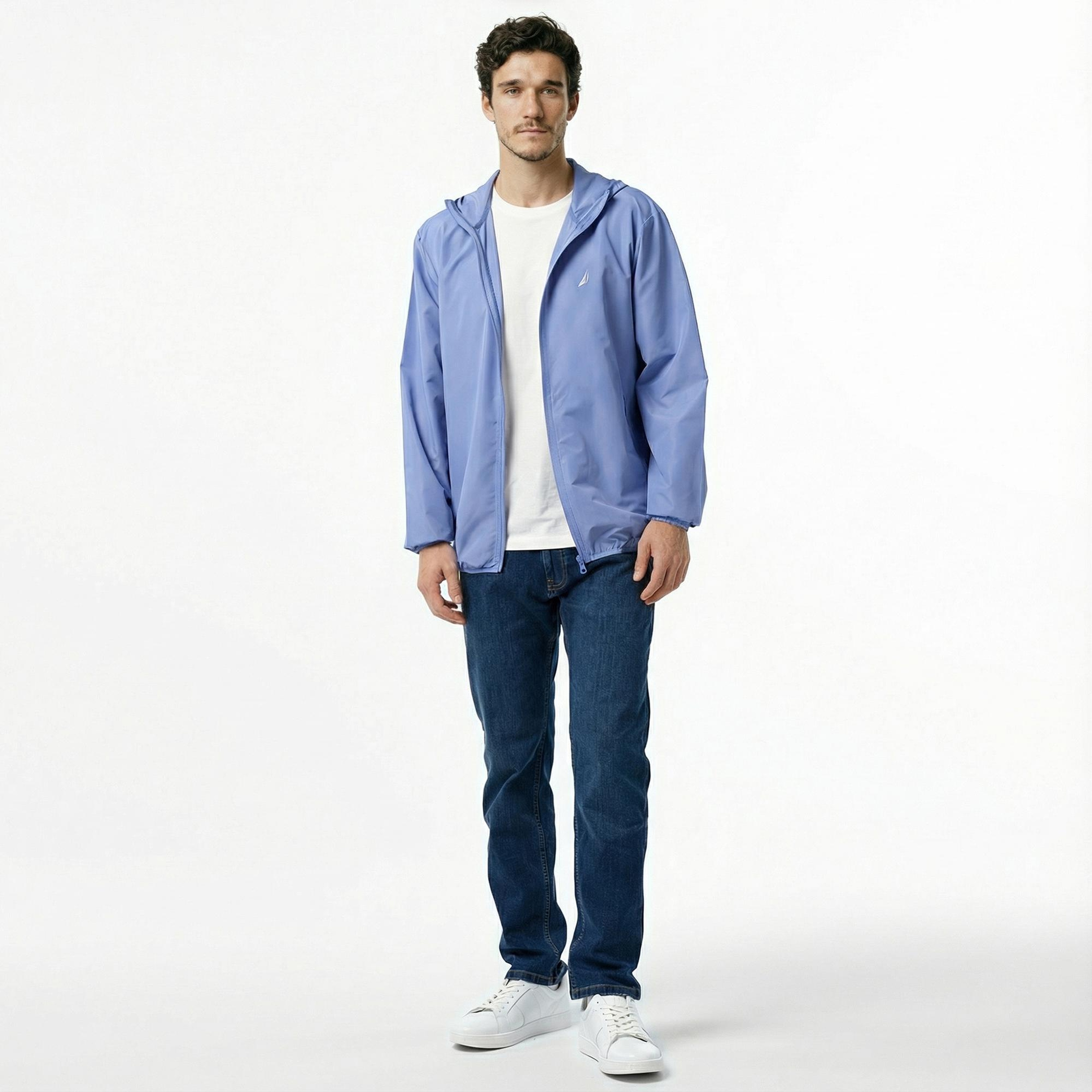 Nautica Erkek Mavi Yağmurluk